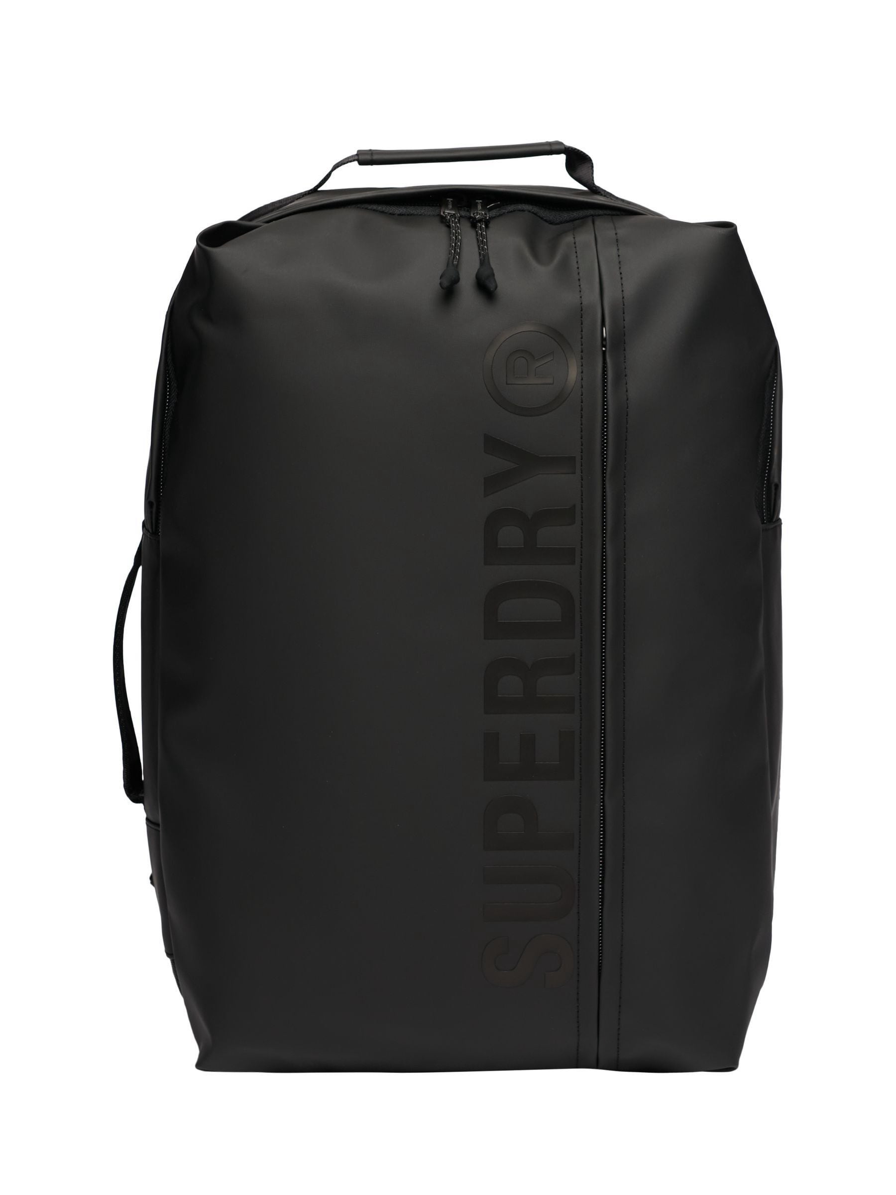 Superdry Mujer Negro Mochila Tarp Rucksack 35L Para - Imagen 4