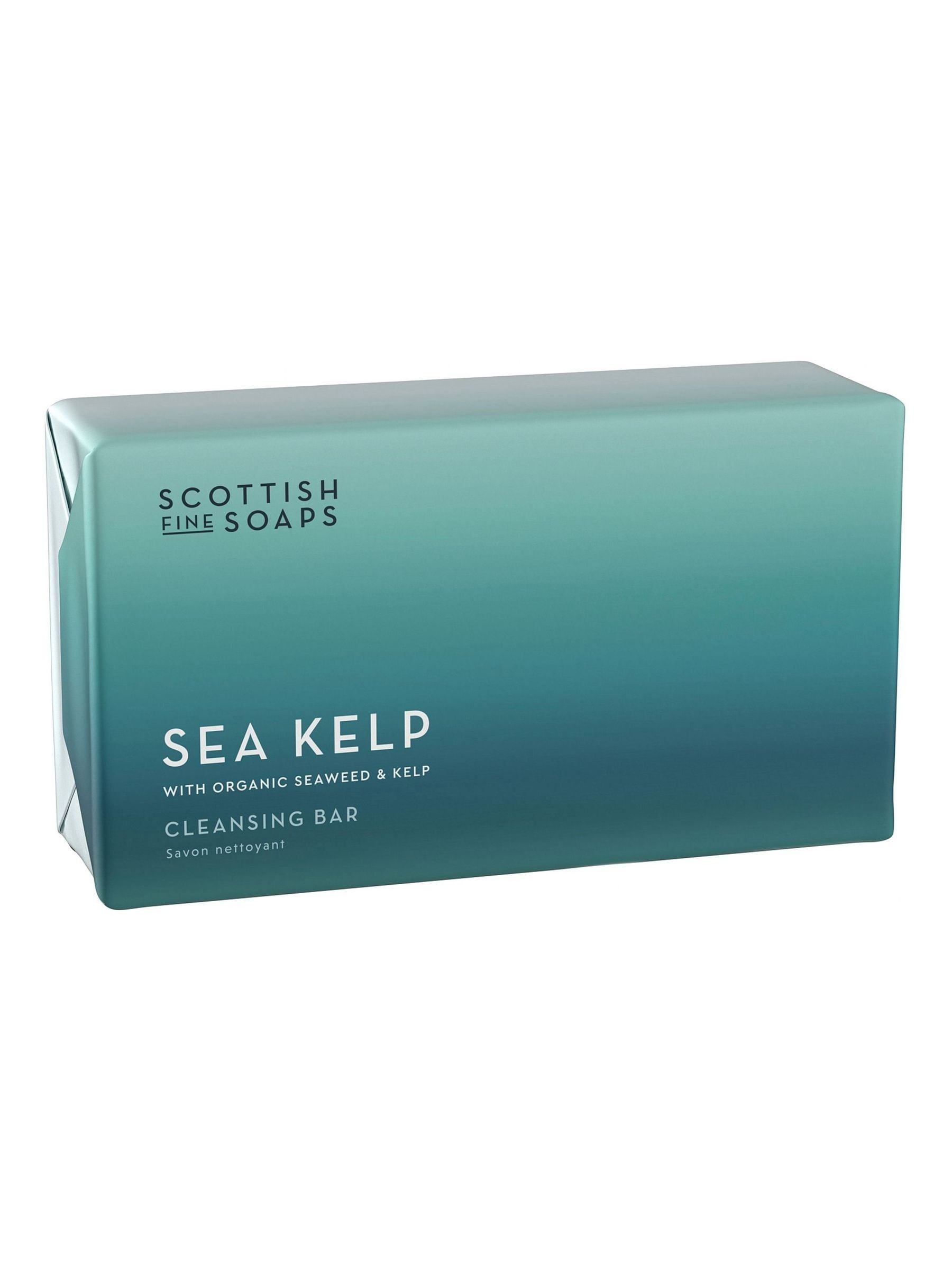 scottish fine soaps sea kelp cleansing bar 220g