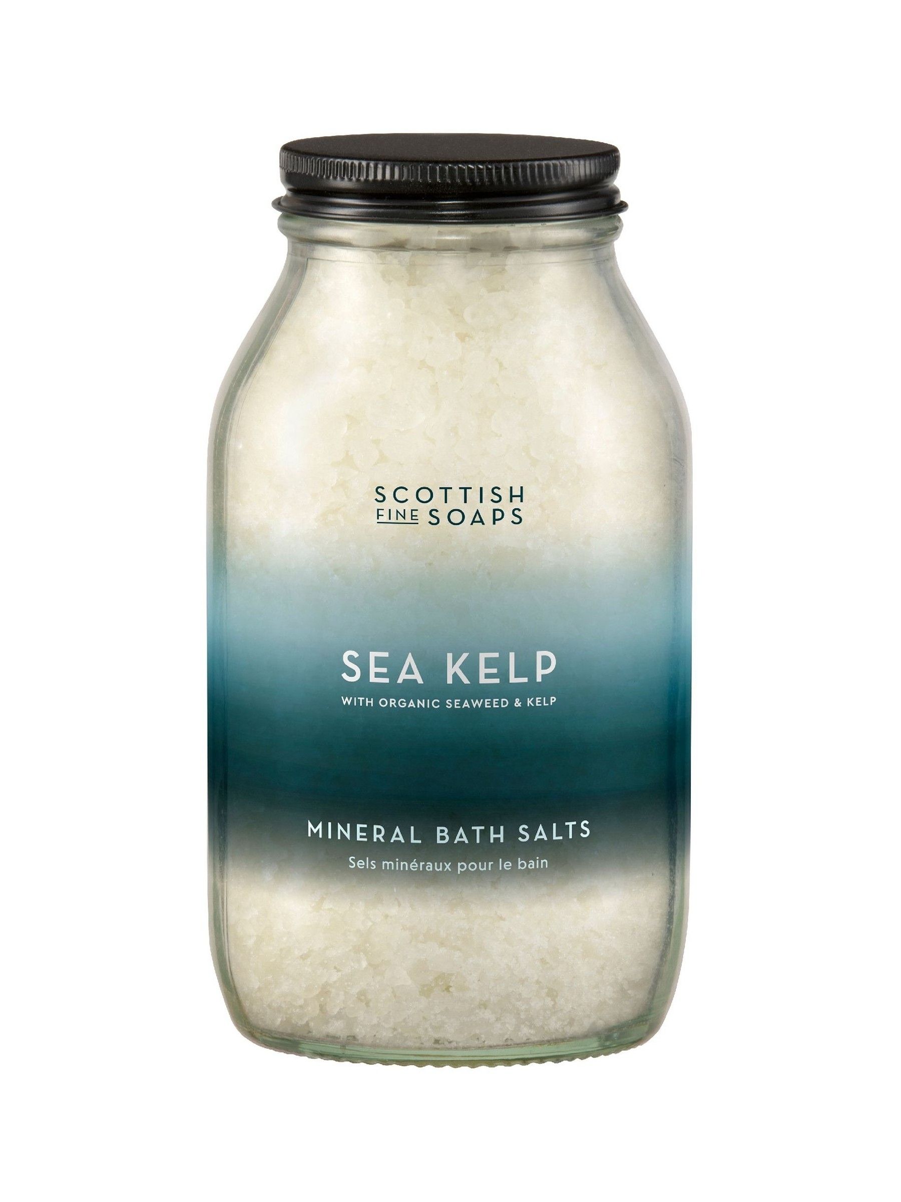 scottish fine soaps sea kelp mineral bath salts 500g