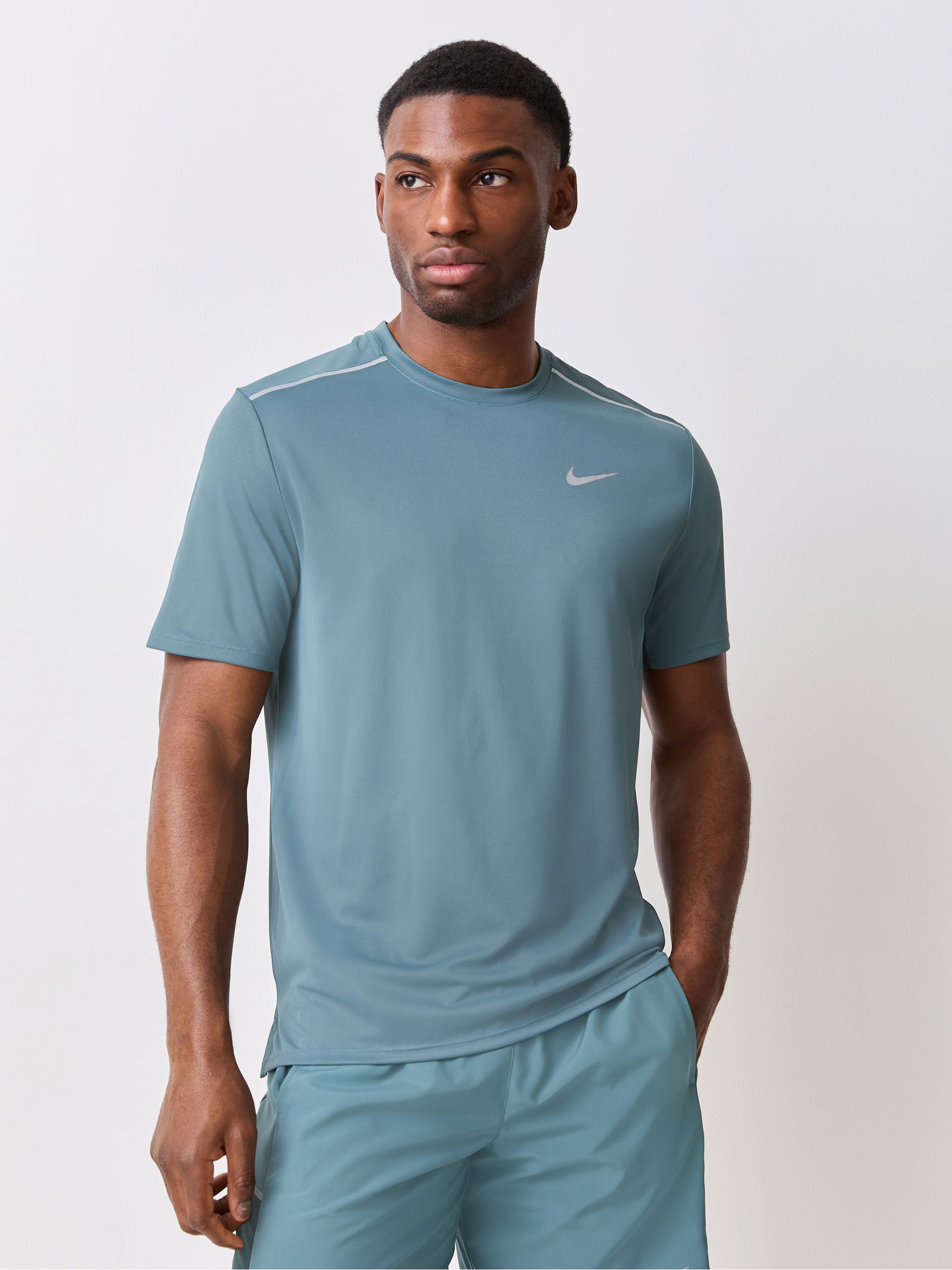 Nike - Miler - T-Shirt Da Running Uv Dri-Fit