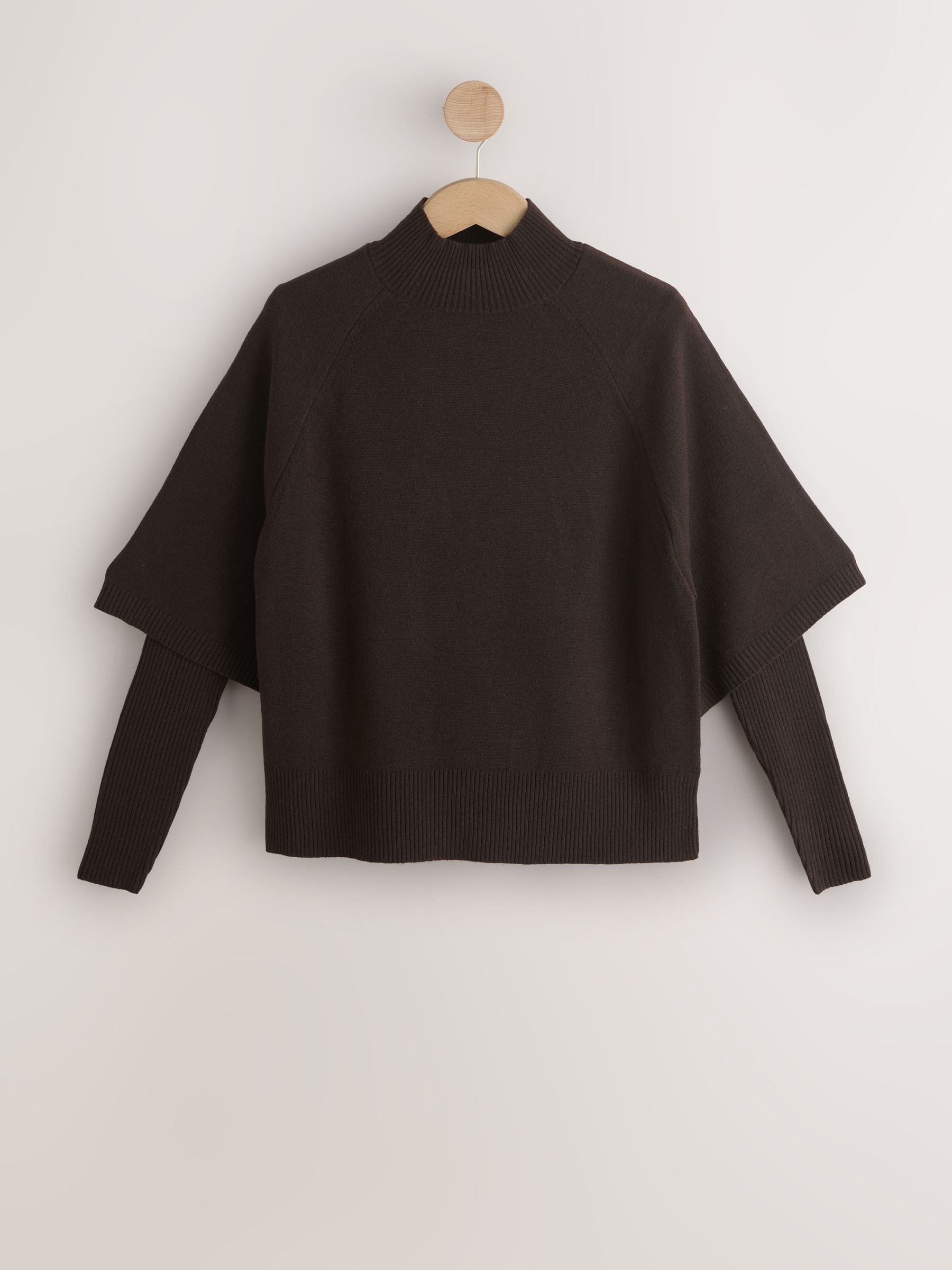 Next Knitted Mock Layer Jumper