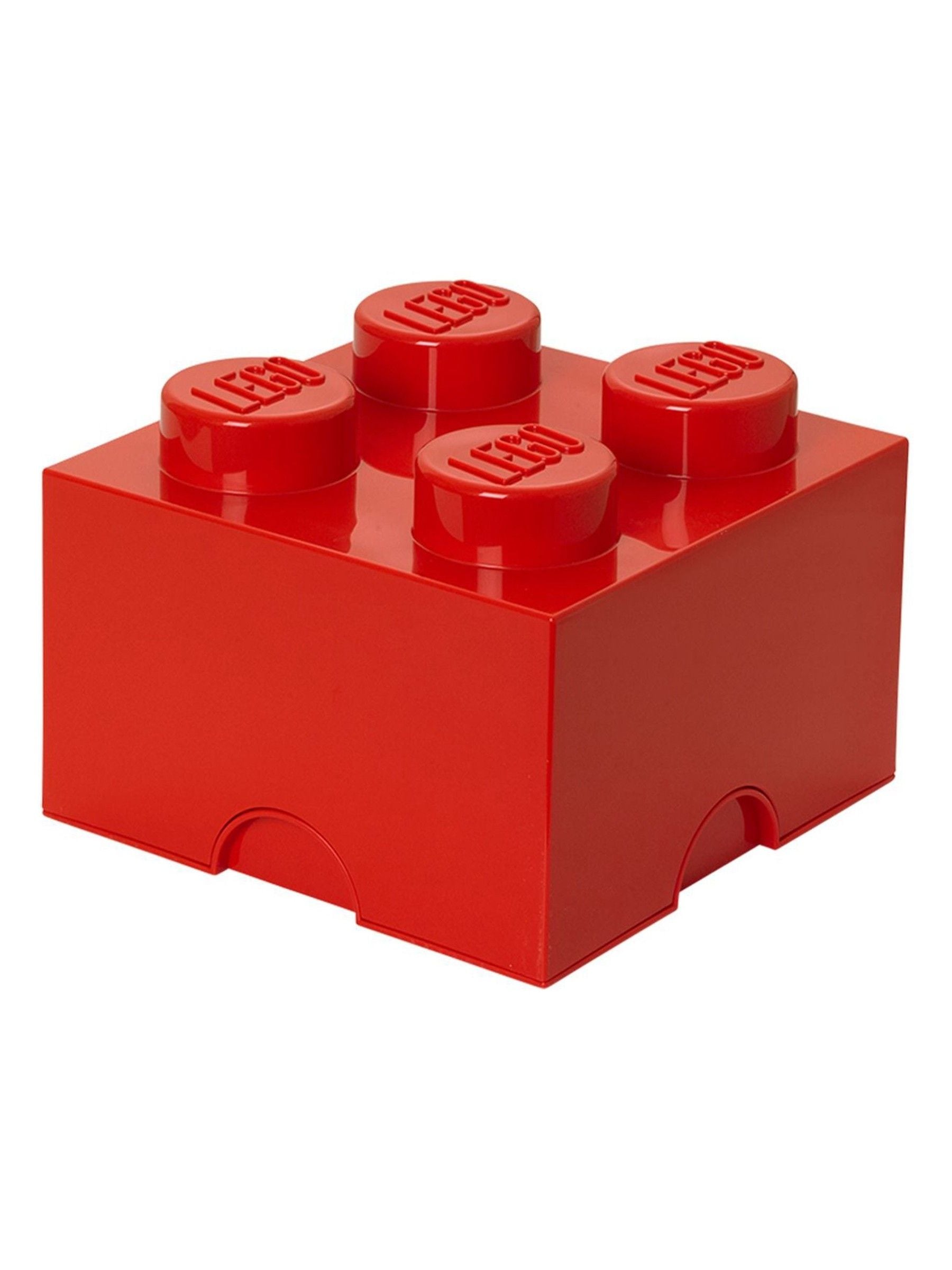 Lego Mattoncino A 4 Bottoncini - Rosso 5006968 - Immagine 5