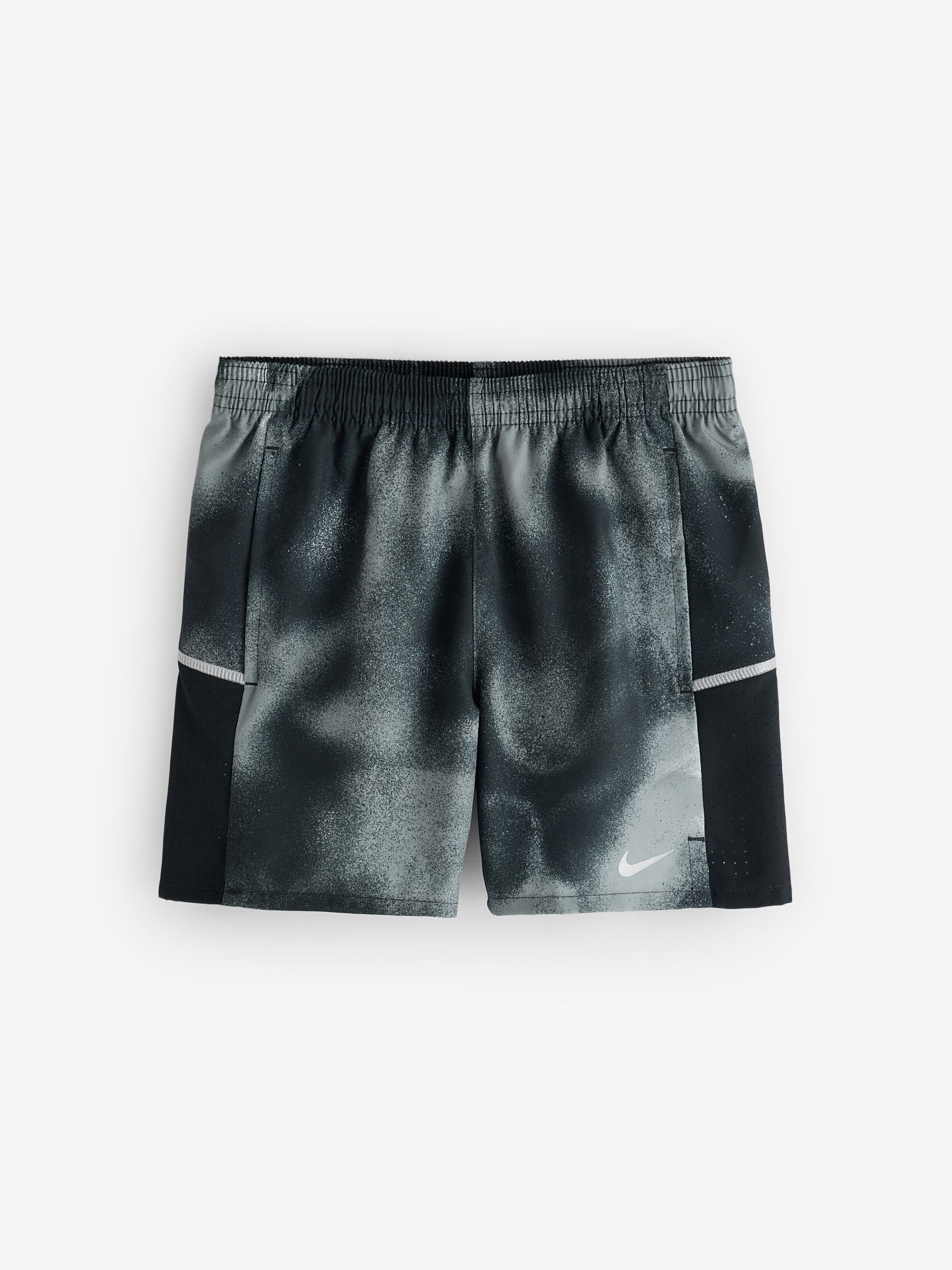 Nike Ragazzo Nero Dri-Fit Miler Printed Shorts