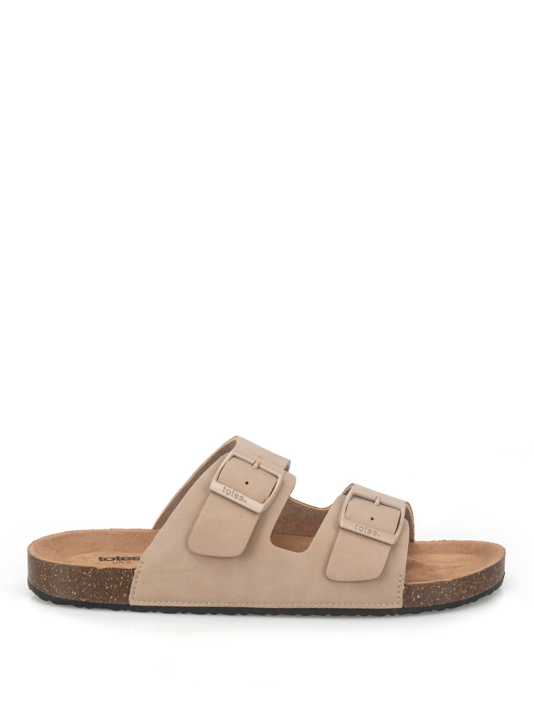 Totes Double Buckle Sliders