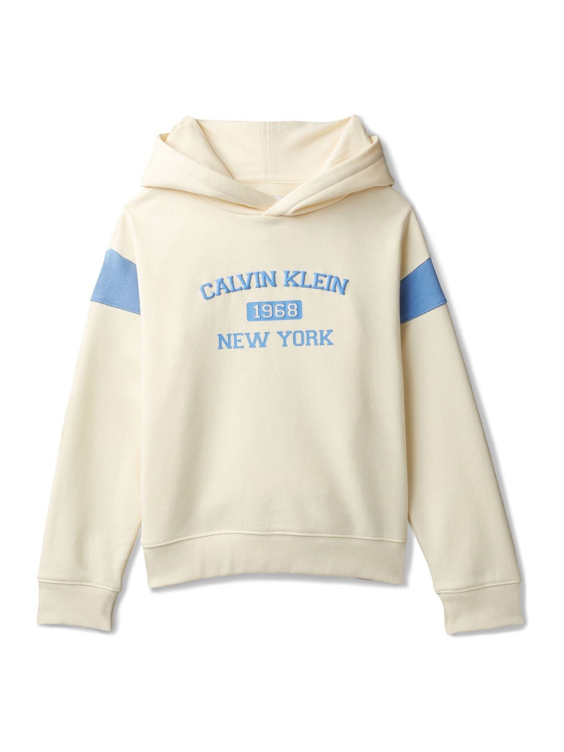 Calvin Klein Yellow Oversized - Fleece Hoodie