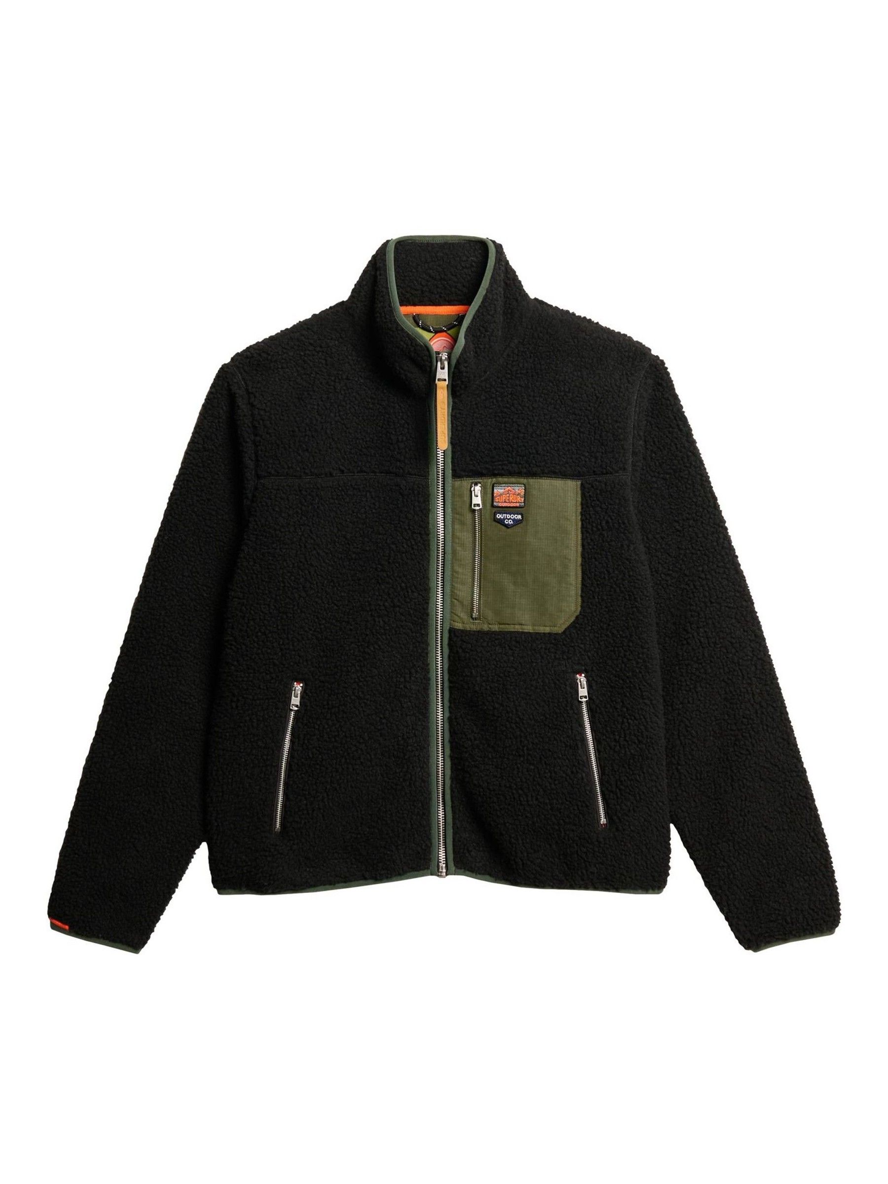Next - Superdry Vintage Retro Borg Fleece Jacket