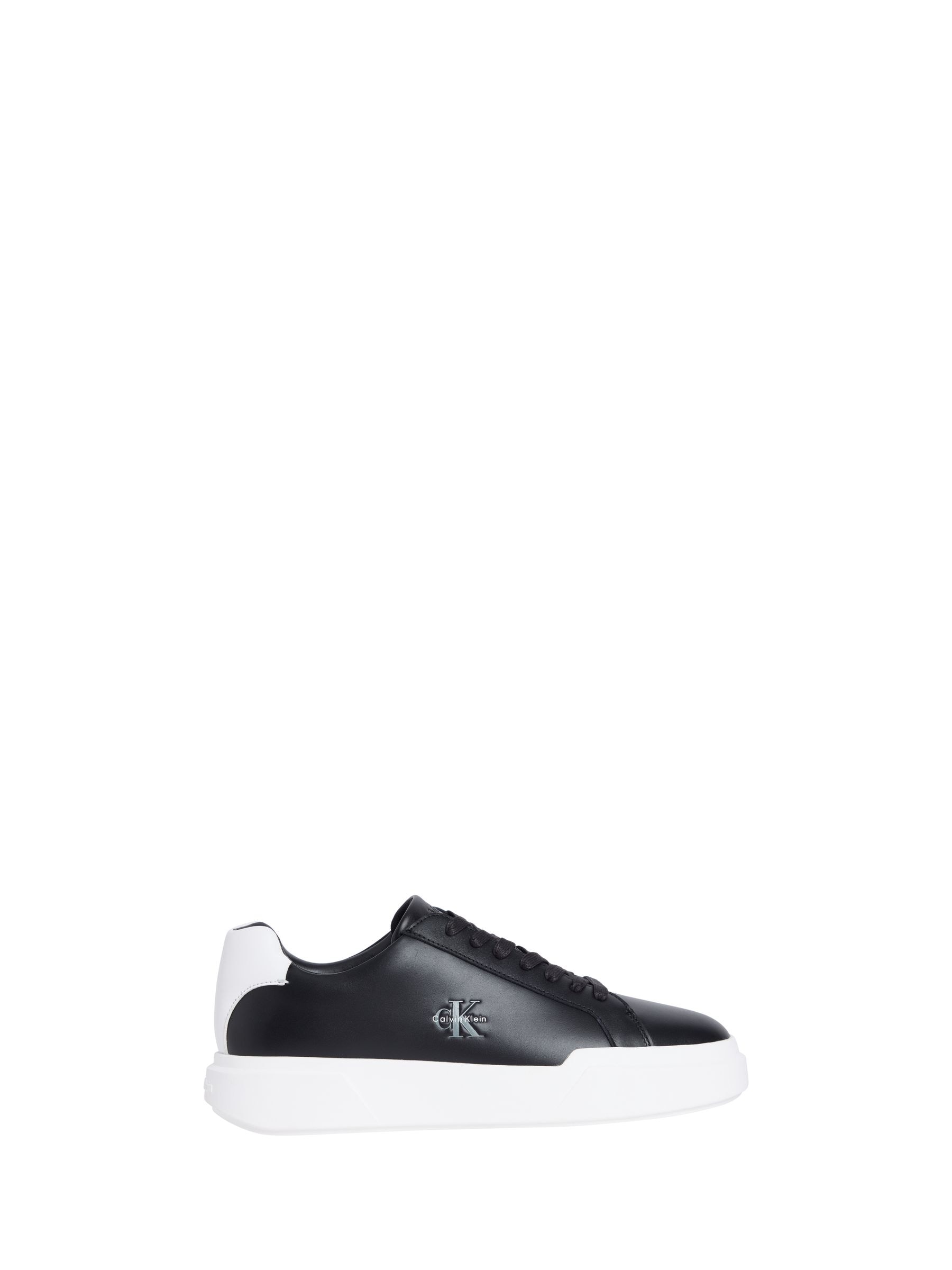 Calvin Klein Herren Schwarz Sneakers Chunky Cupsole Laceup Lth Ym0ym01344 - Bild 2