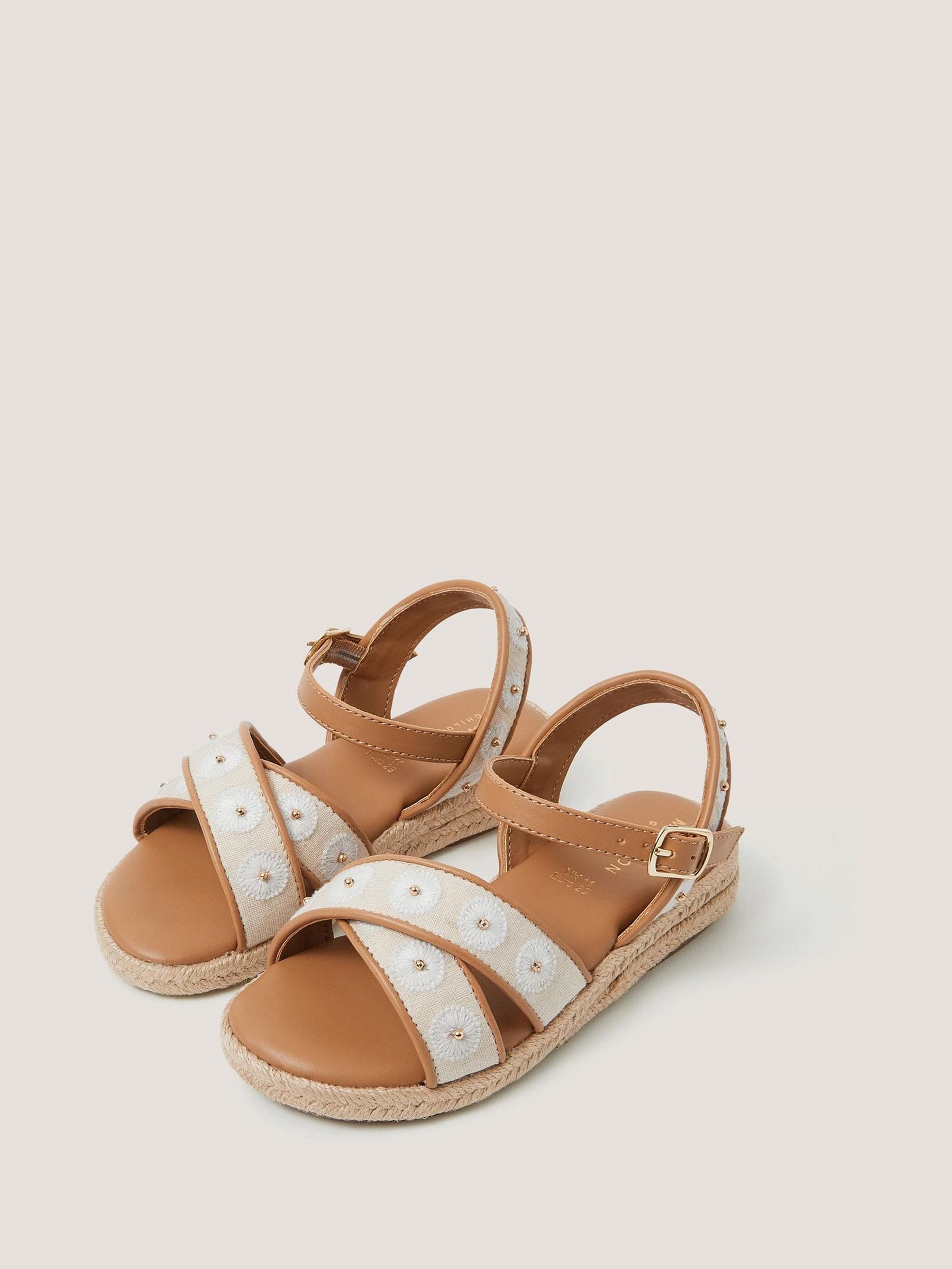 Monsoon Floreale - Sandali Stile Espadrillas Con Zeppa