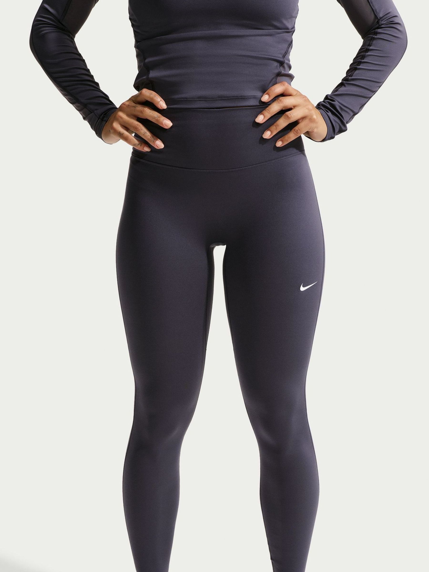 Nike Mujer Gris Mallas Para - Imagen 3