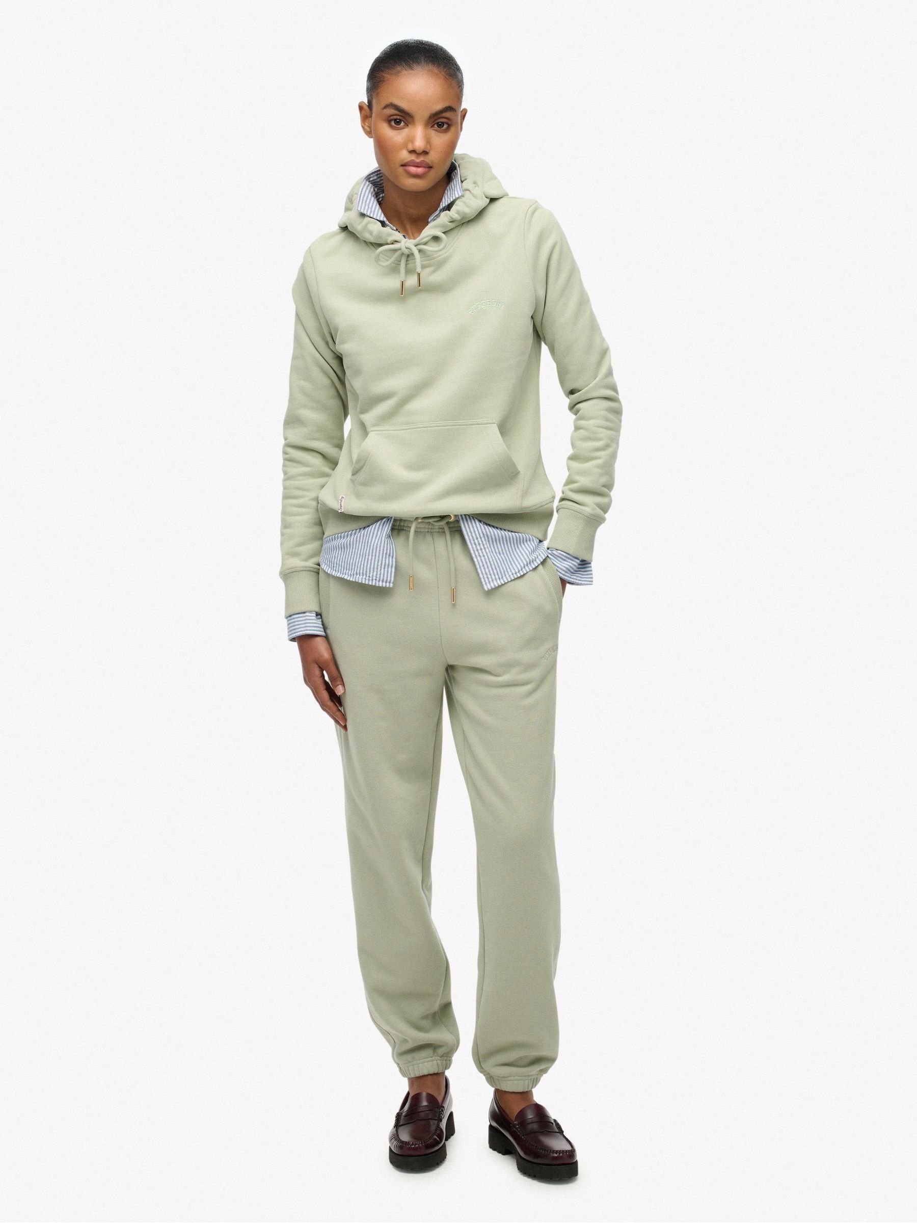 Superdry Damen Grün Jogginghose Essential Logo Hb - Bild 3
