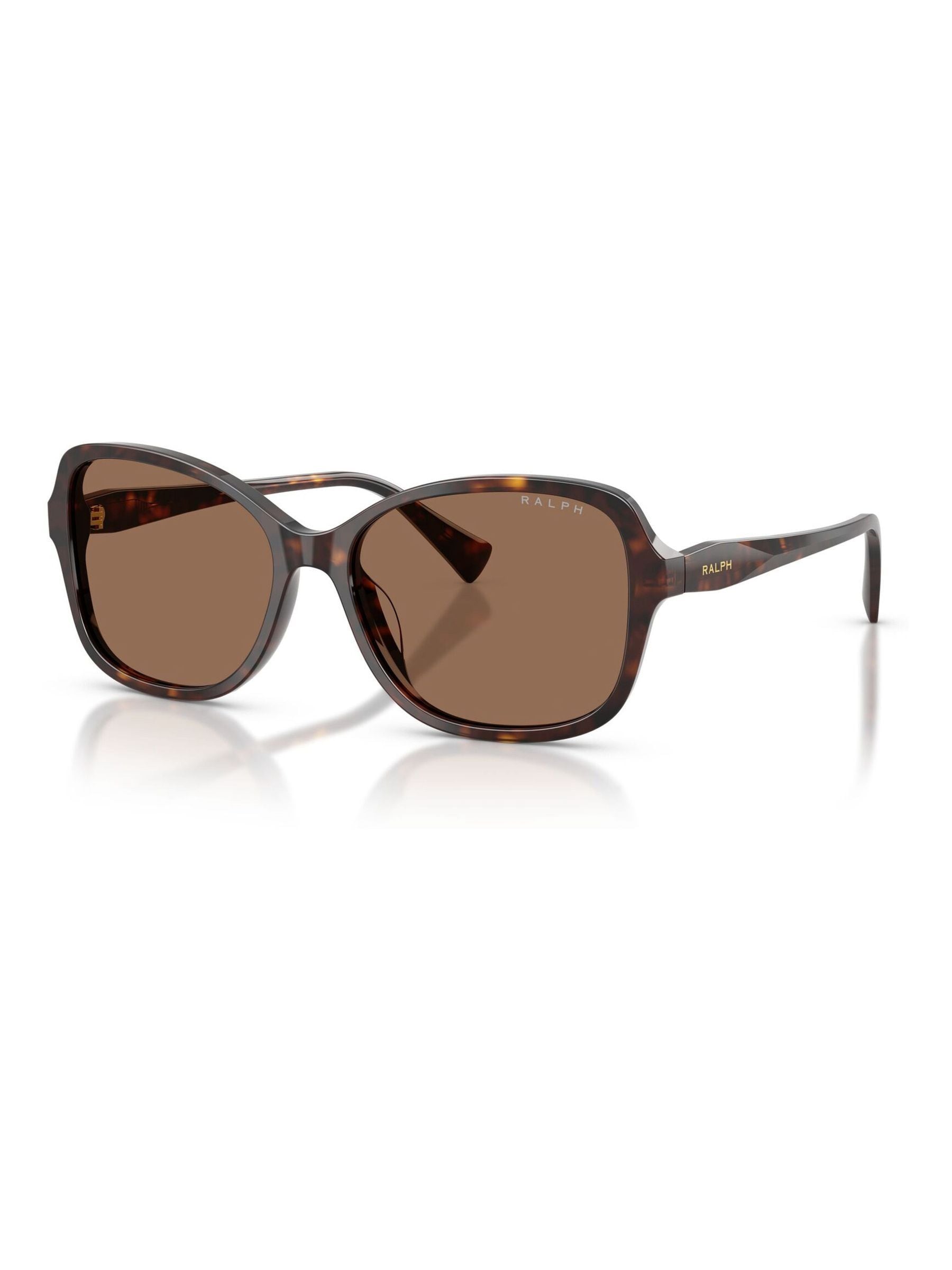 Ralph By Ralph Lauren Braun 0Ra5351u Square Sunglasses
