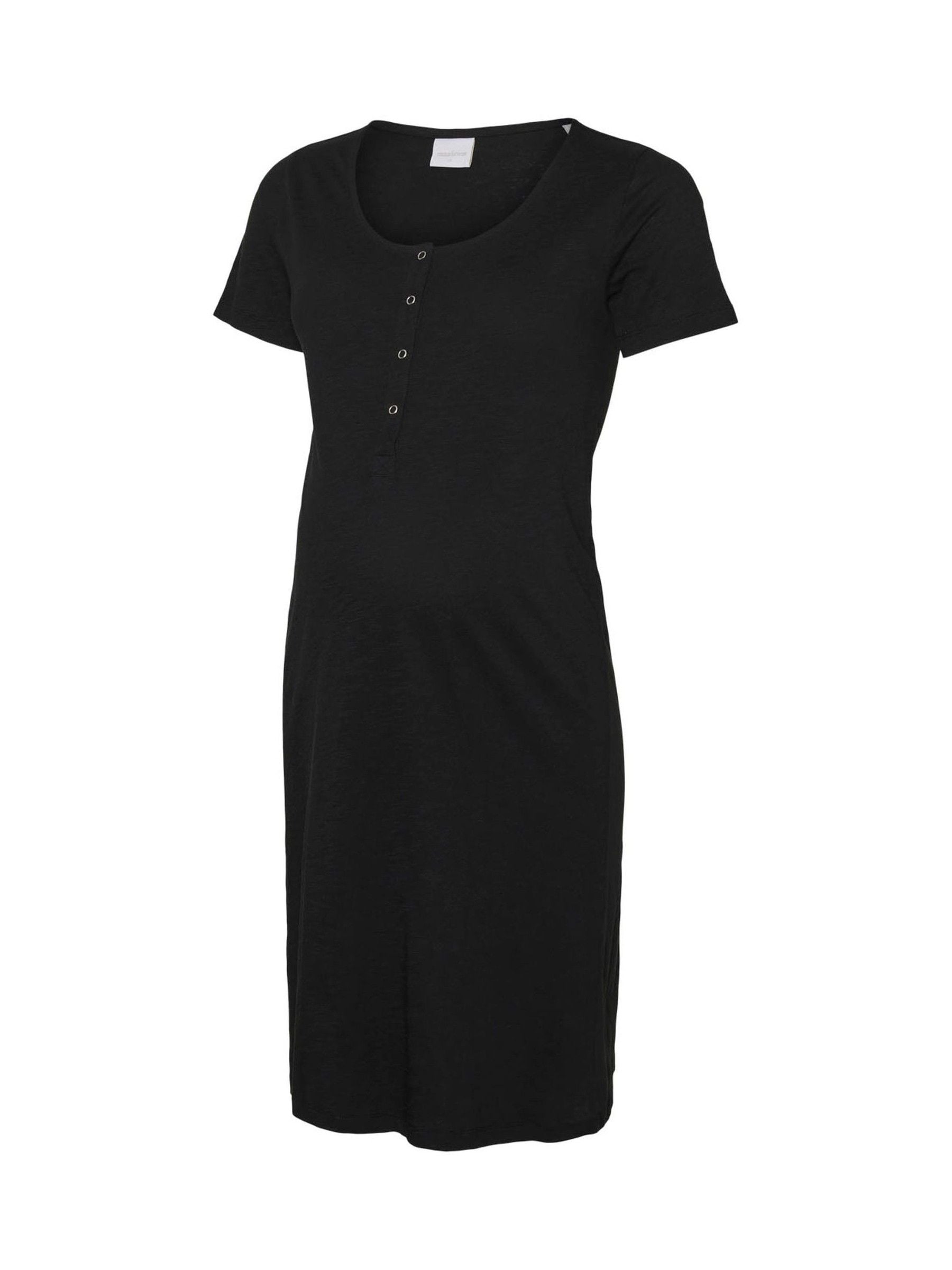 Mamalicious Black Maternity And Nursing Nightie
