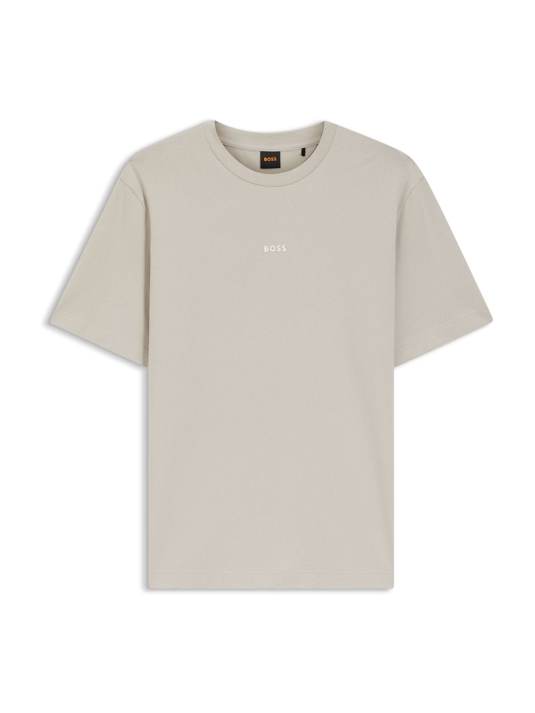 Boss - T-Shirt In Entspannter Passform Mit Logo
