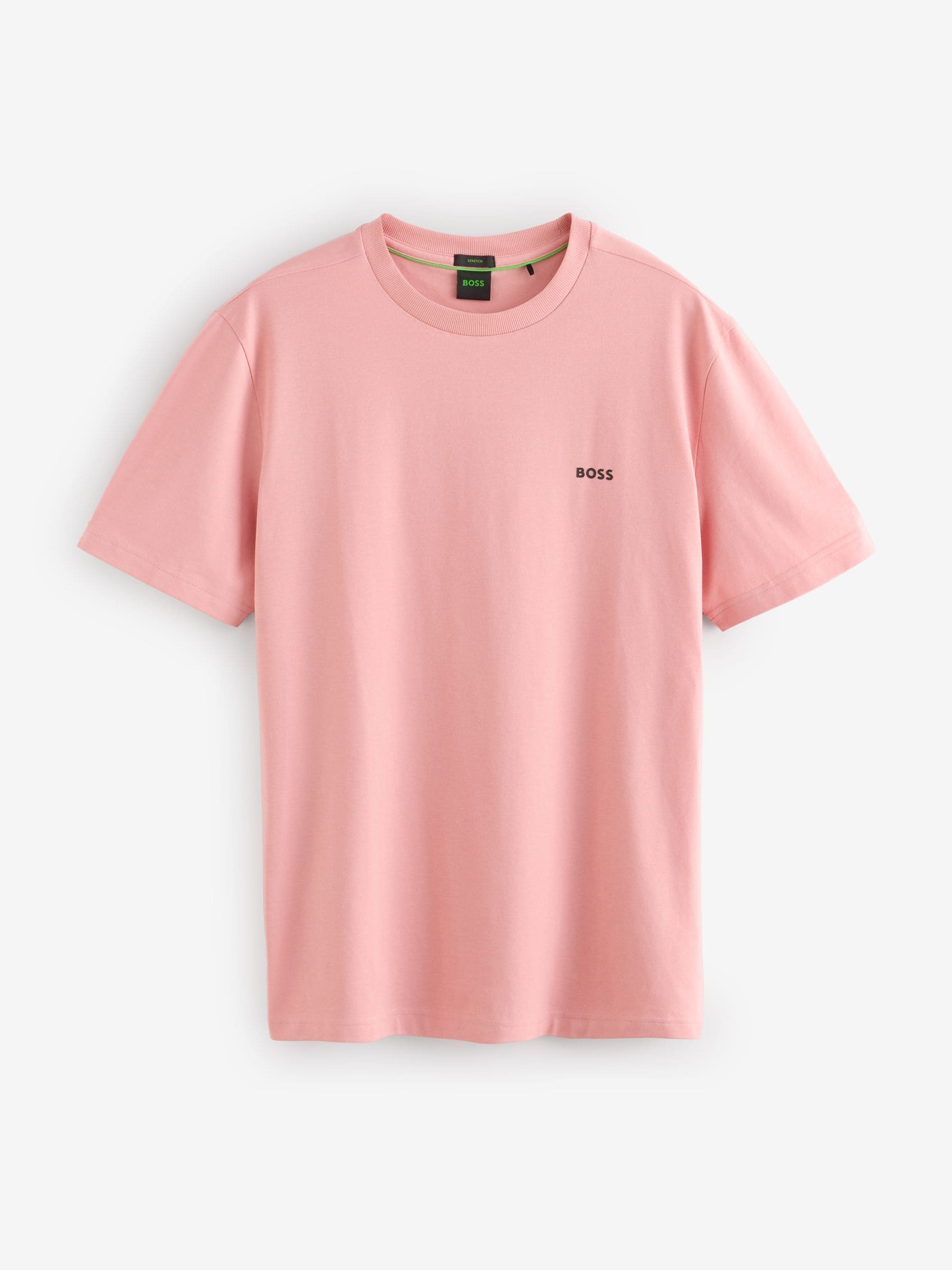 Boss Pink Regular Fit Logo T-Shirt
