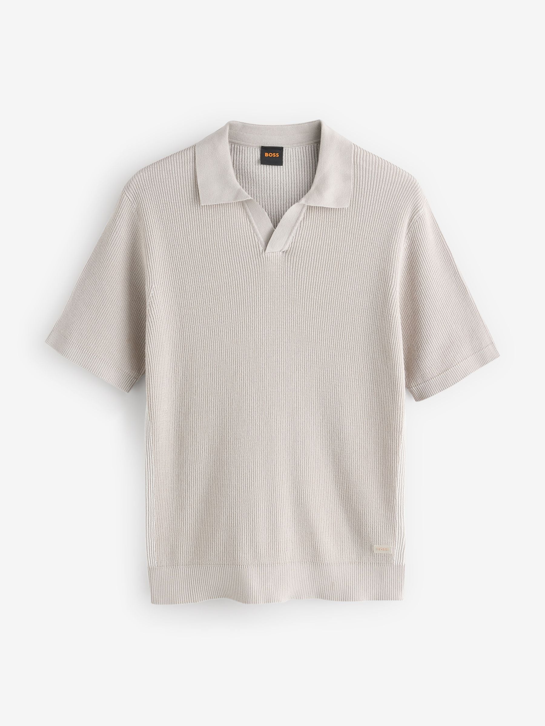 BOSS Men's Polo Shirt - Medium - Grey