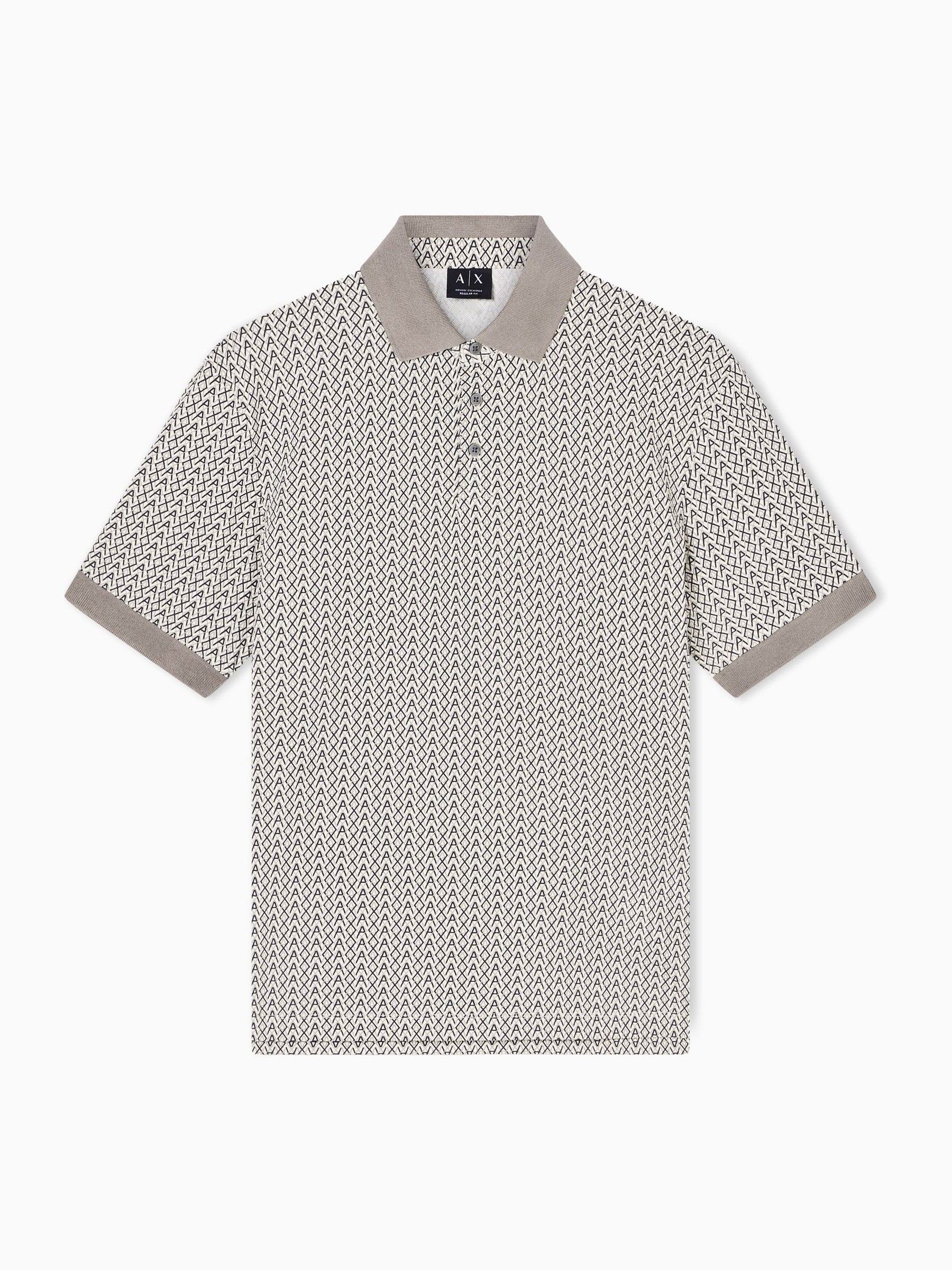 Armani Exchange - Polo Shirt - L - Cream