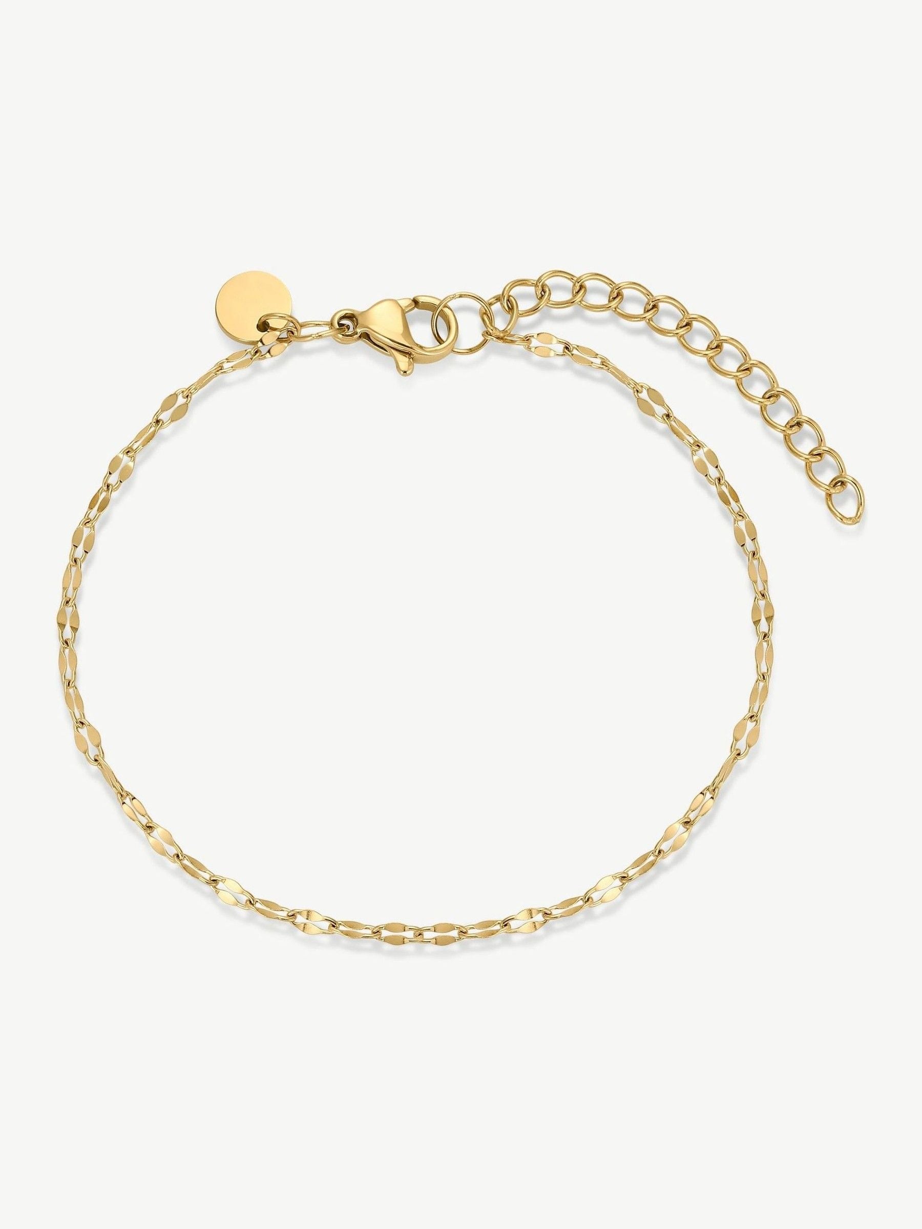 D.louise Femme Or D. Louise D. Louise Tone Waterproof Single Dainty Bracelet - Image 1