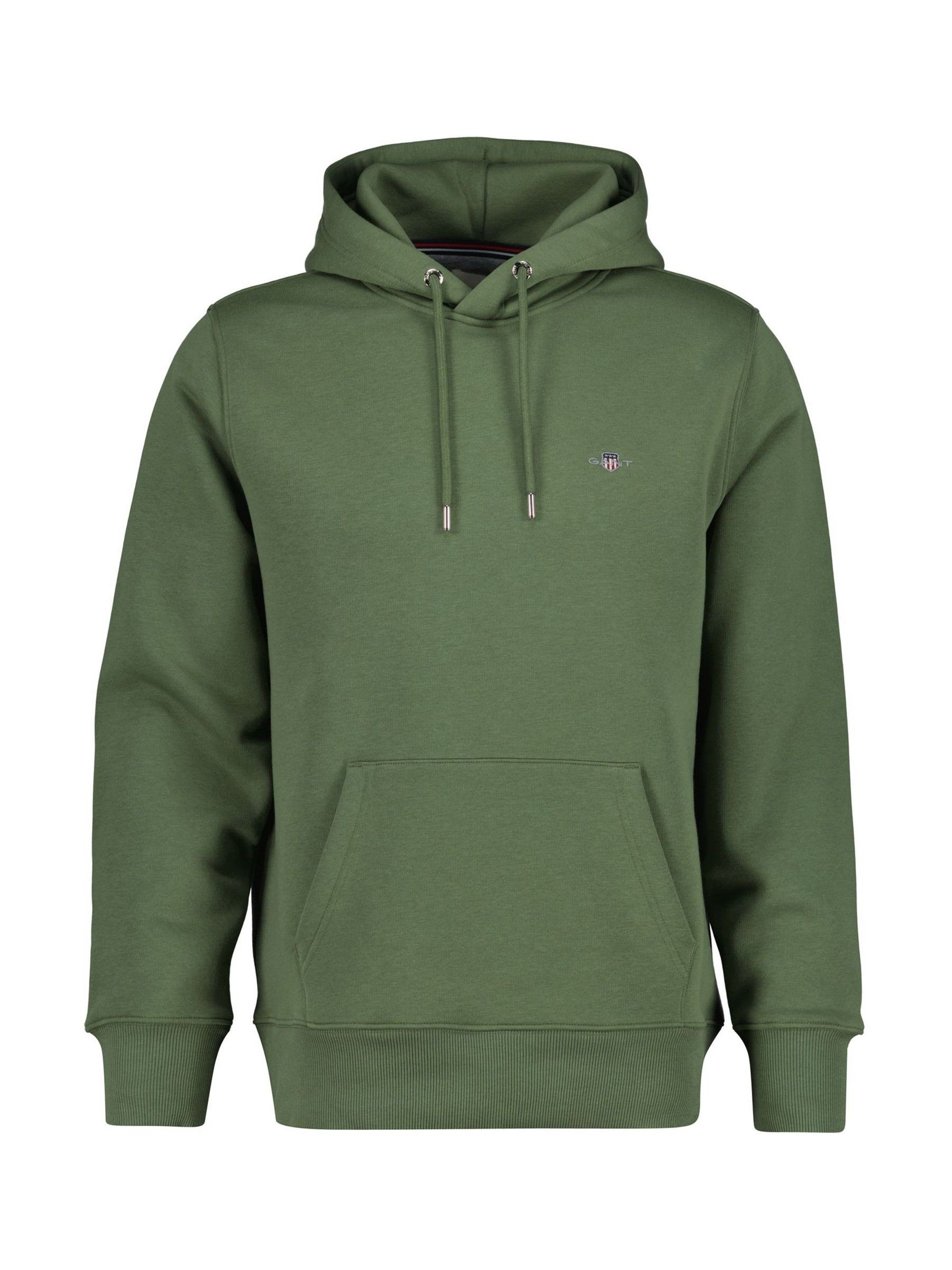 Gant Green Haze Shield Logo Hoodie