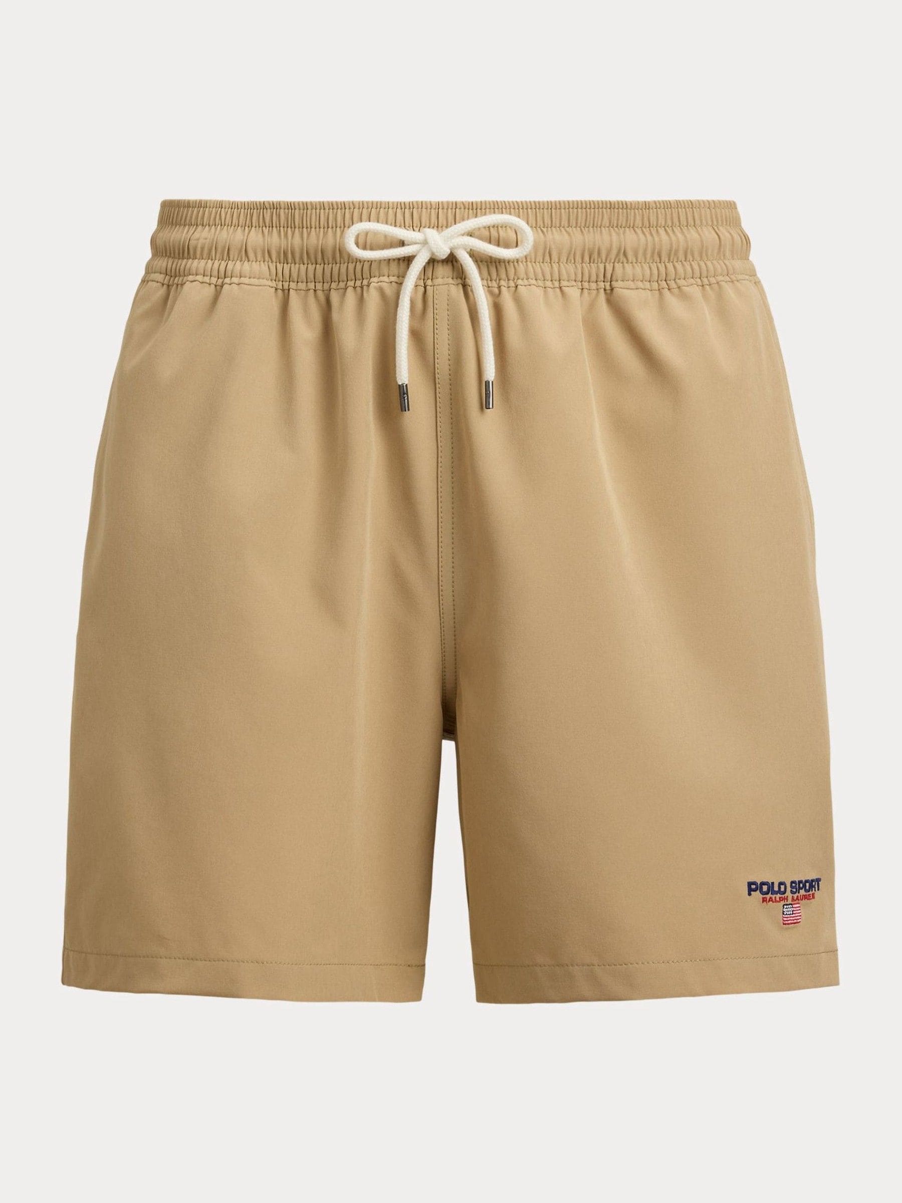 Polo Ralph Lauren Uomo Marrone Sport Woven Trunk Swim Shorts