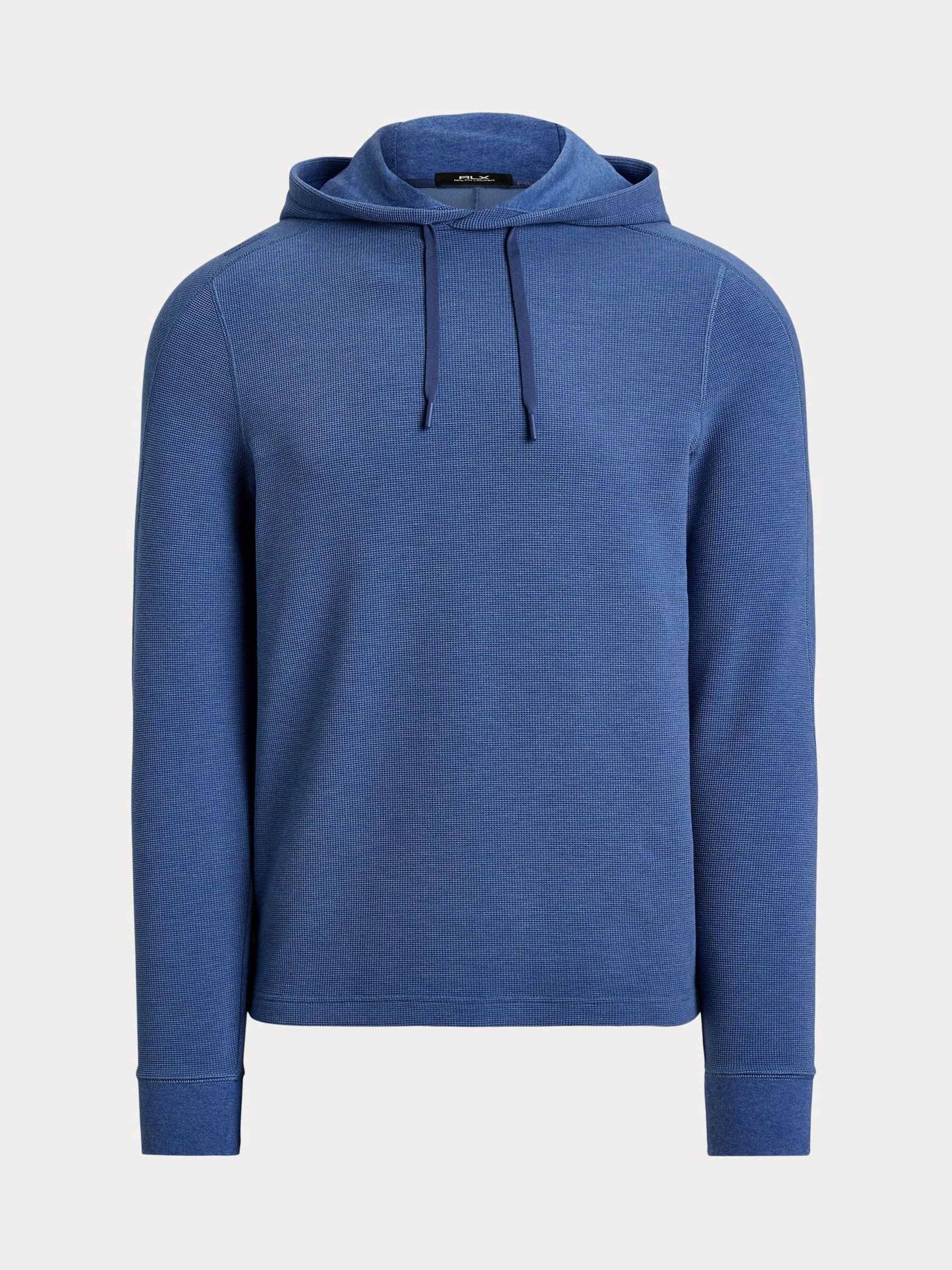 Ralph Lauren Blue Rlx Tech Waffle Hoodie