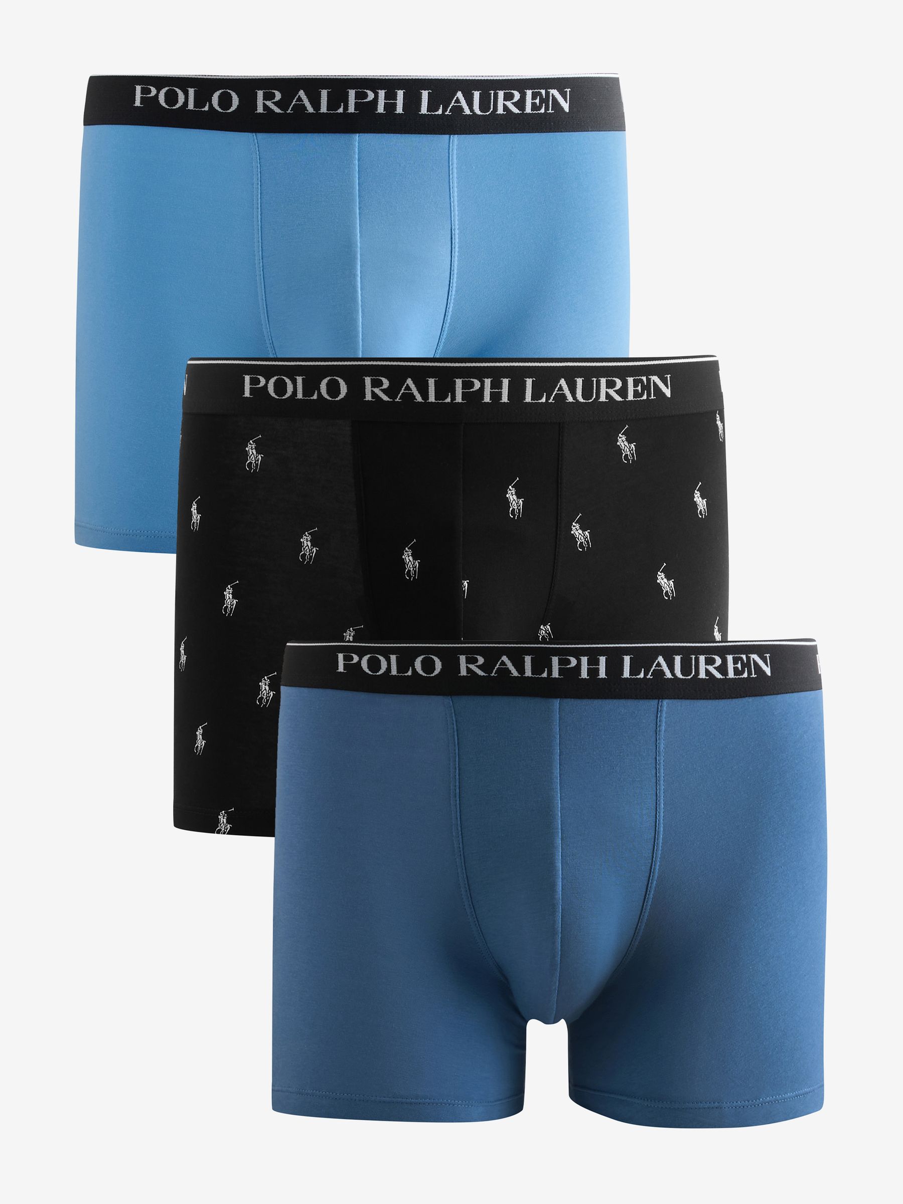 Polo Ralph Lauren Dark Blue Stretch Cotton Boxers 3 Pack
