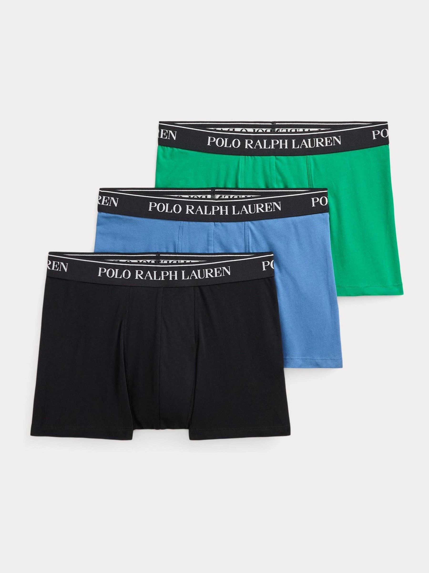 Polo Ralph Lauren Sky Blue Stretch Cotton Boxers 3 Pack