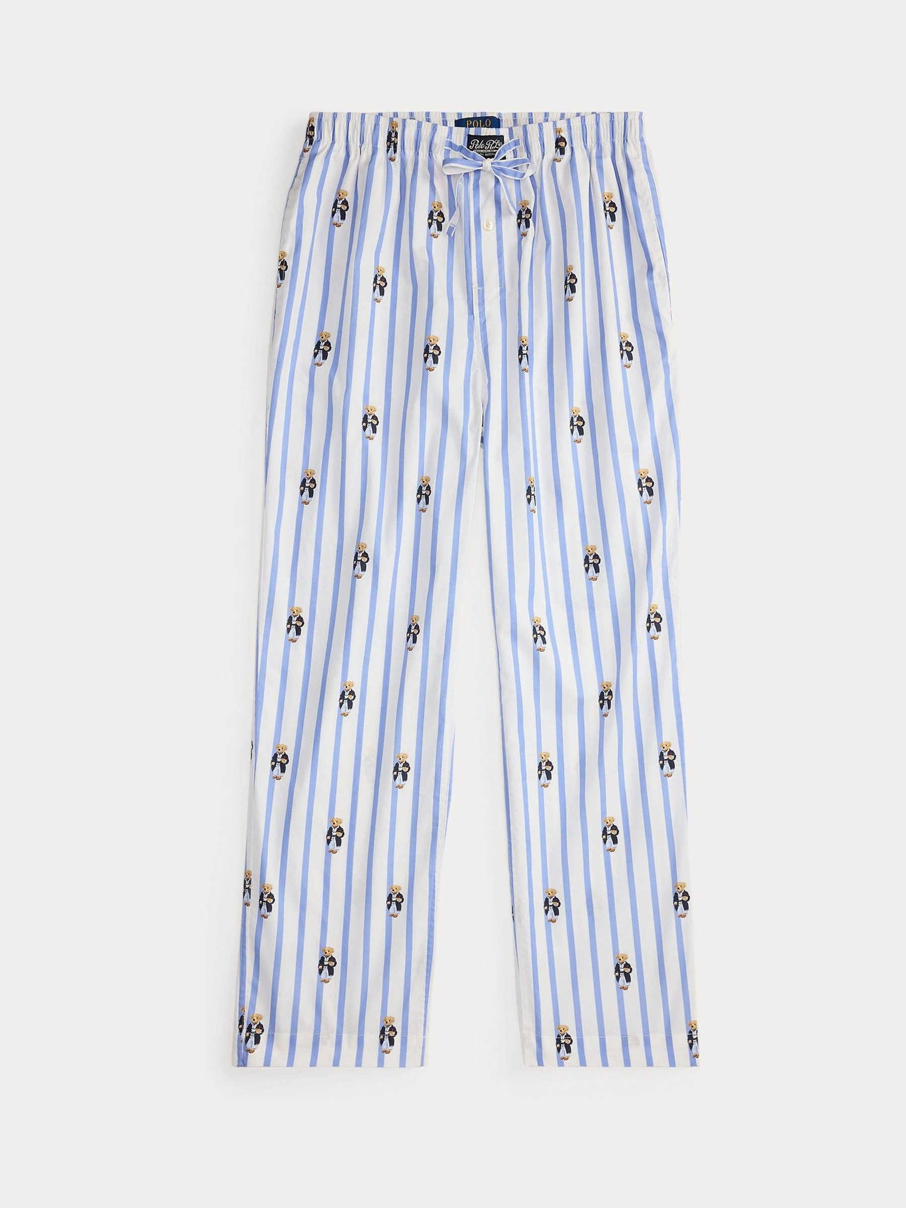 Polo Ralph Lauren Light Blue Pony Cotton Bottom Pyjama