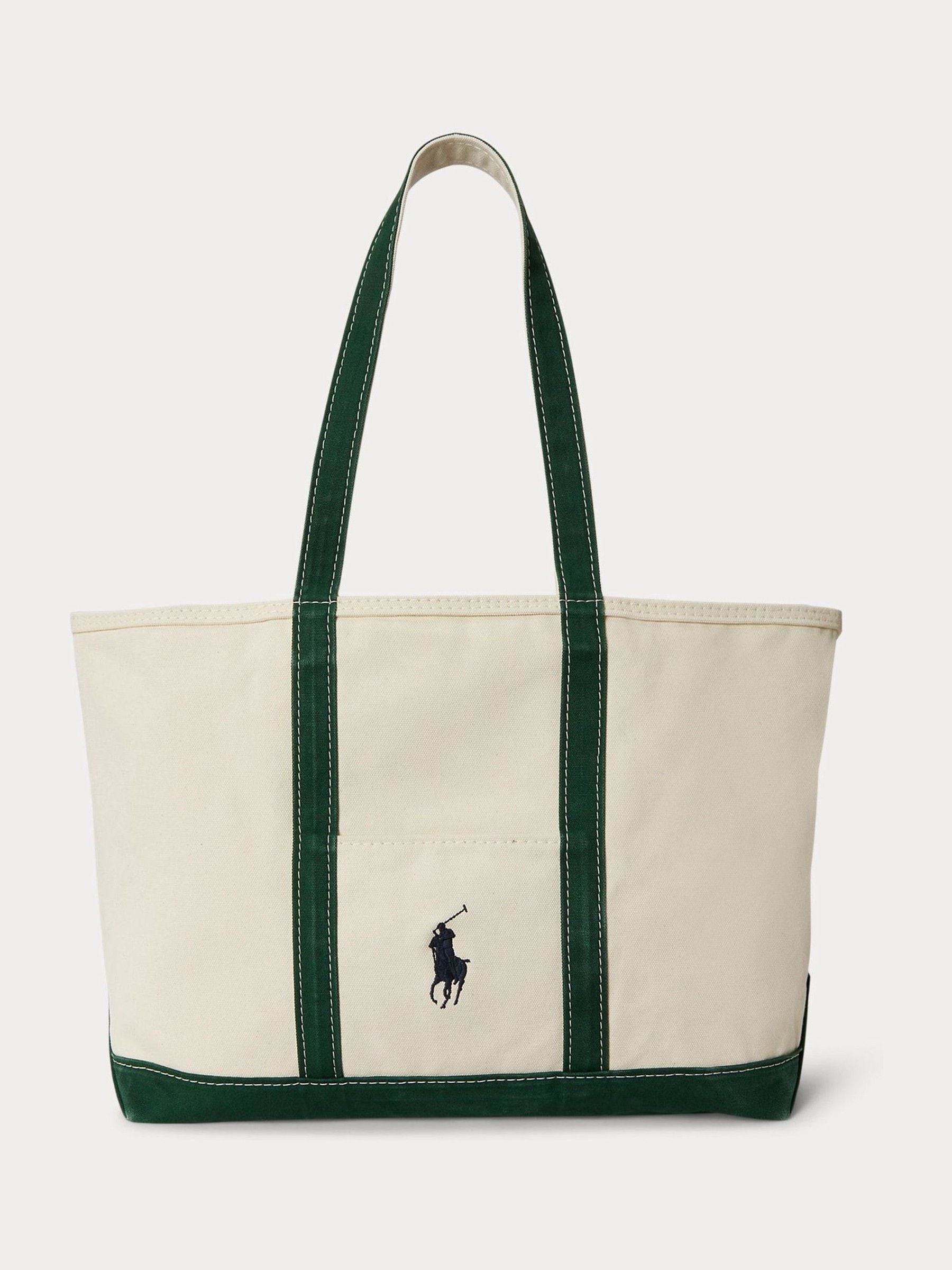 Polo Ralph Lauren Big Pony Canvas Tote Bag