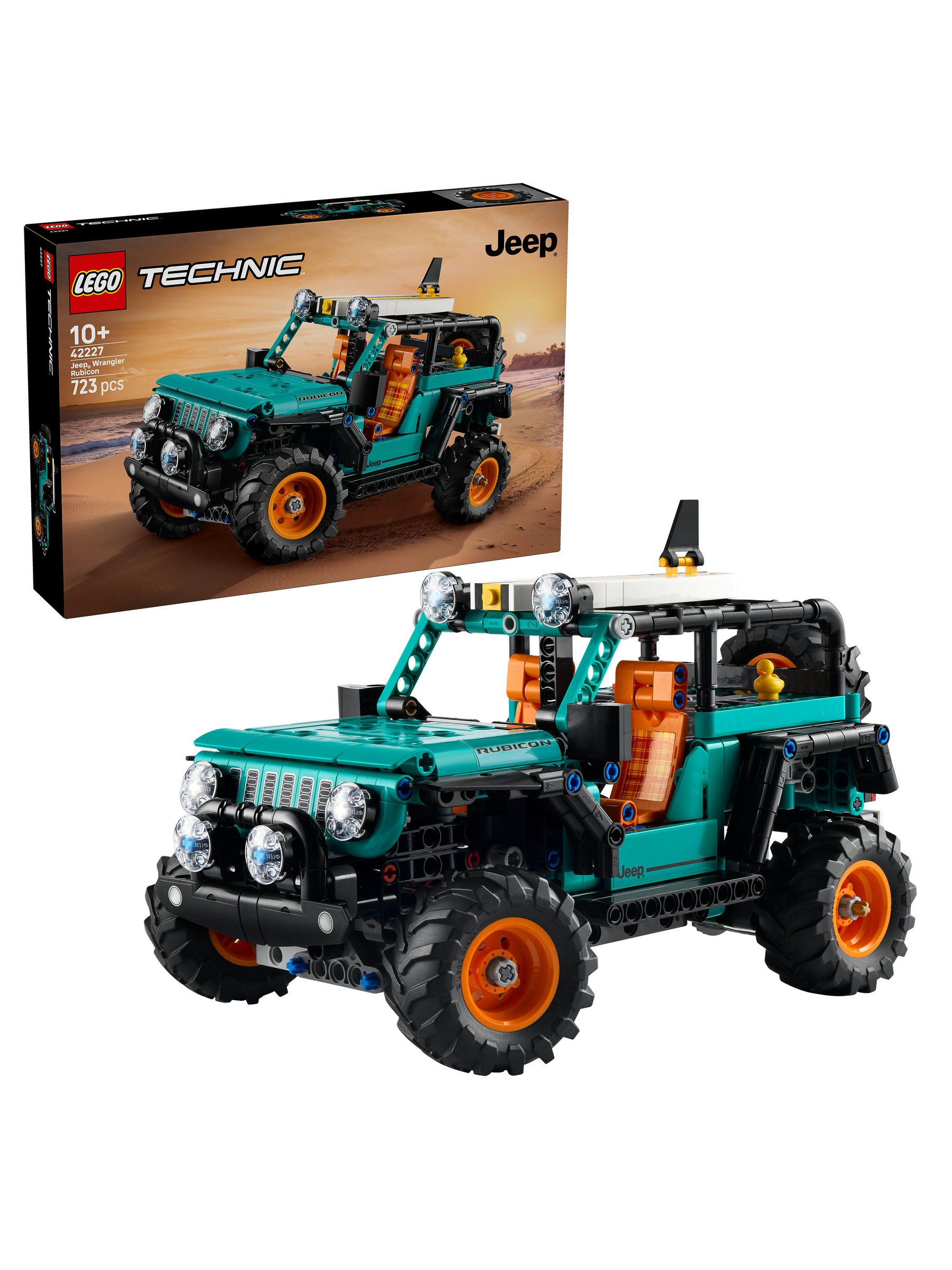 Lego Jeep Wrangler Rubicon, Veicolo Fuoristrada (42227, Technic) - Immagine 14