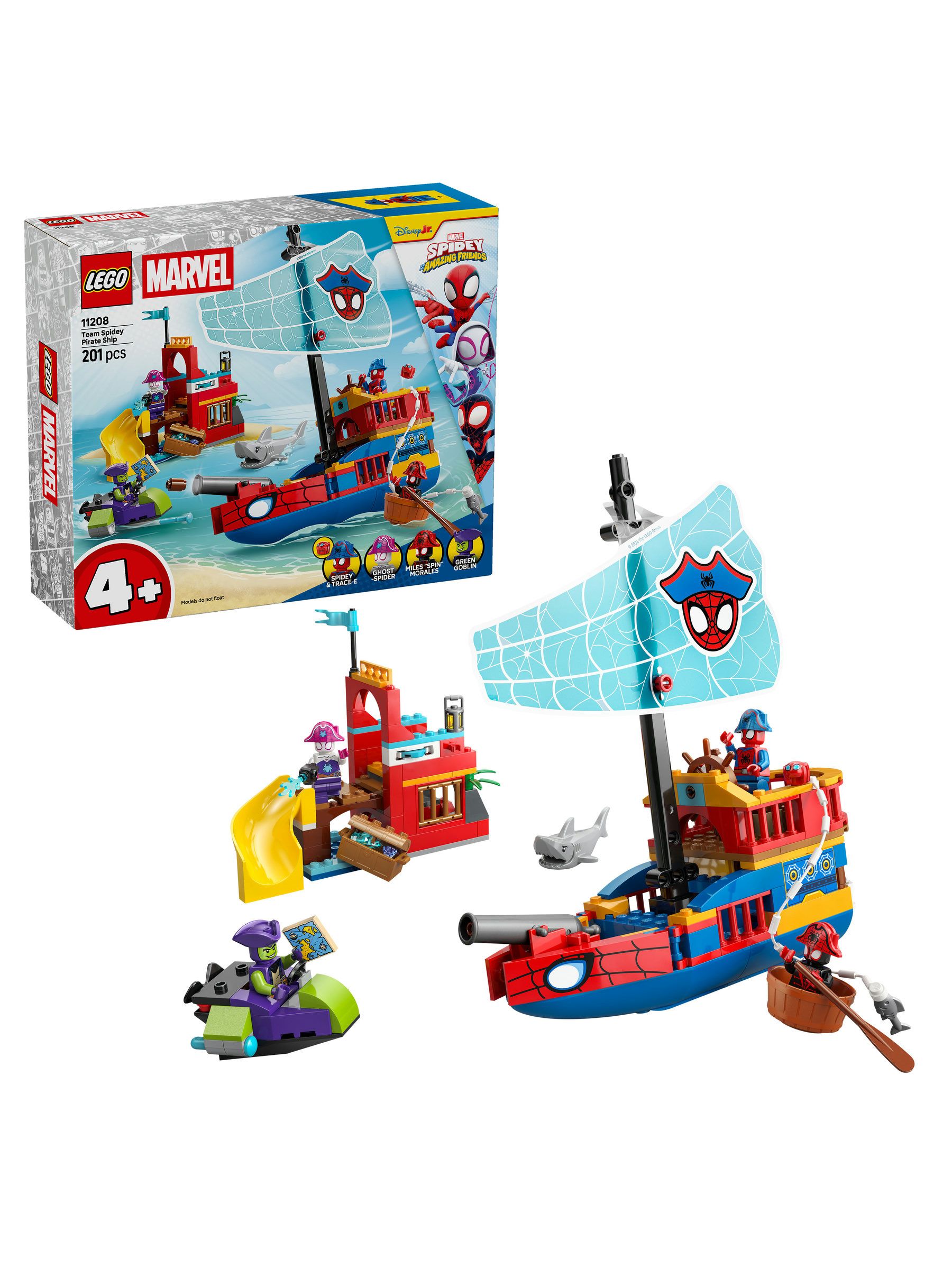 Lego - Spidey - Barco Pirata Del Equipo Spidey - Imagen 6