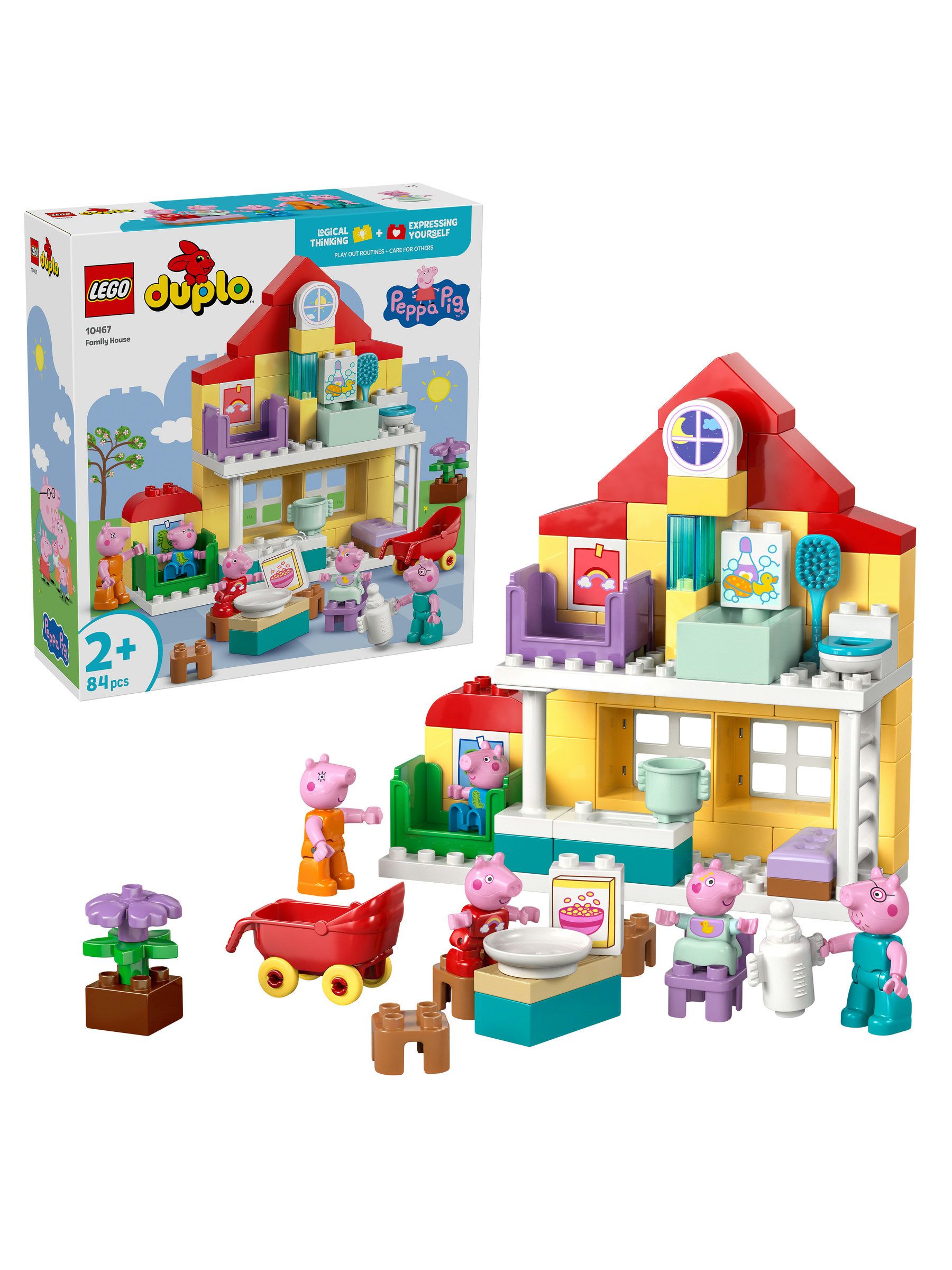 Lego Duplo Peppa Pig Casa Familiare 10467 84 Pezzi - Immagine 12