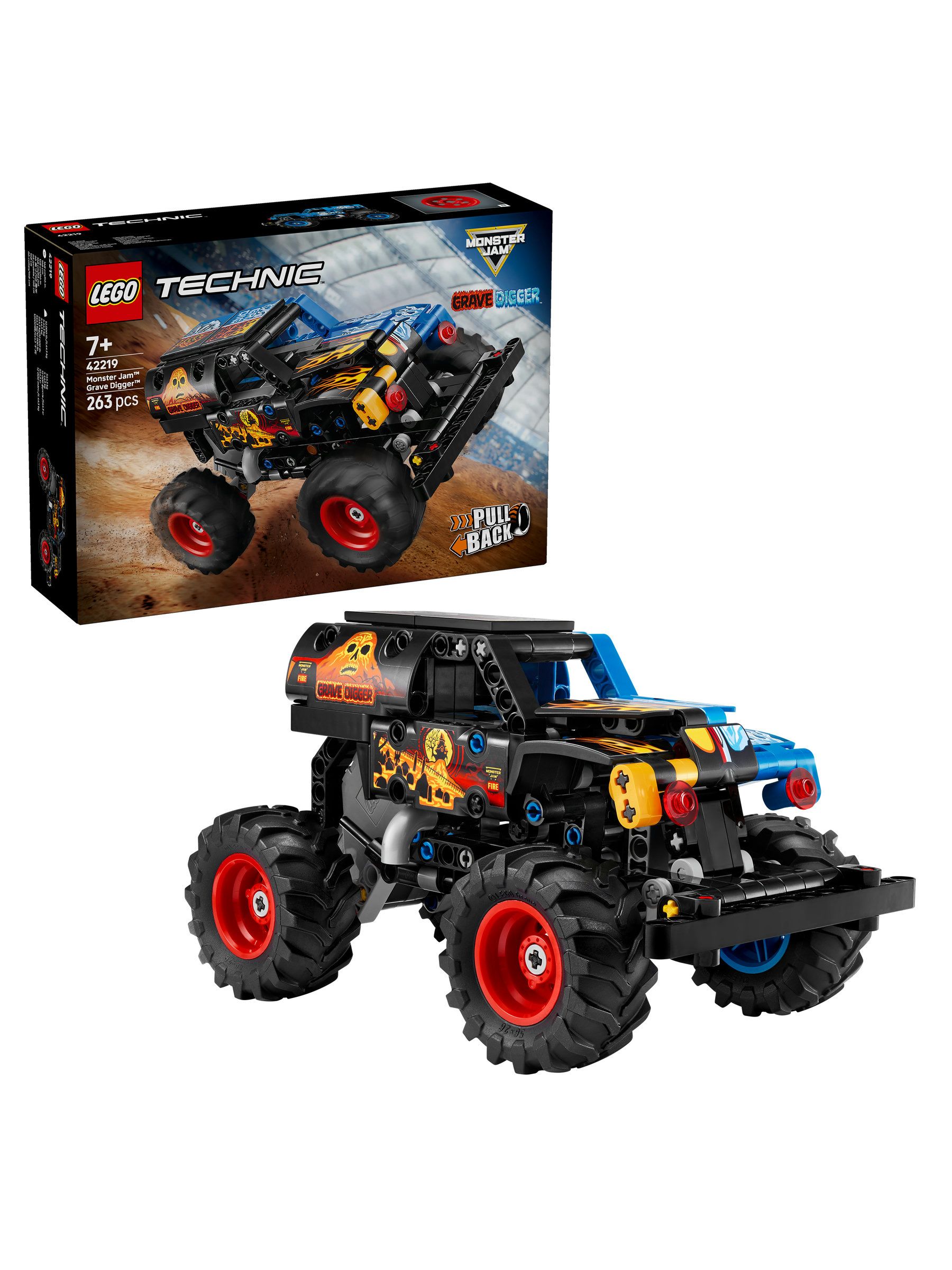 LEGO LEGO Technic Monster Jam Grave Digger Ild og Is 42219