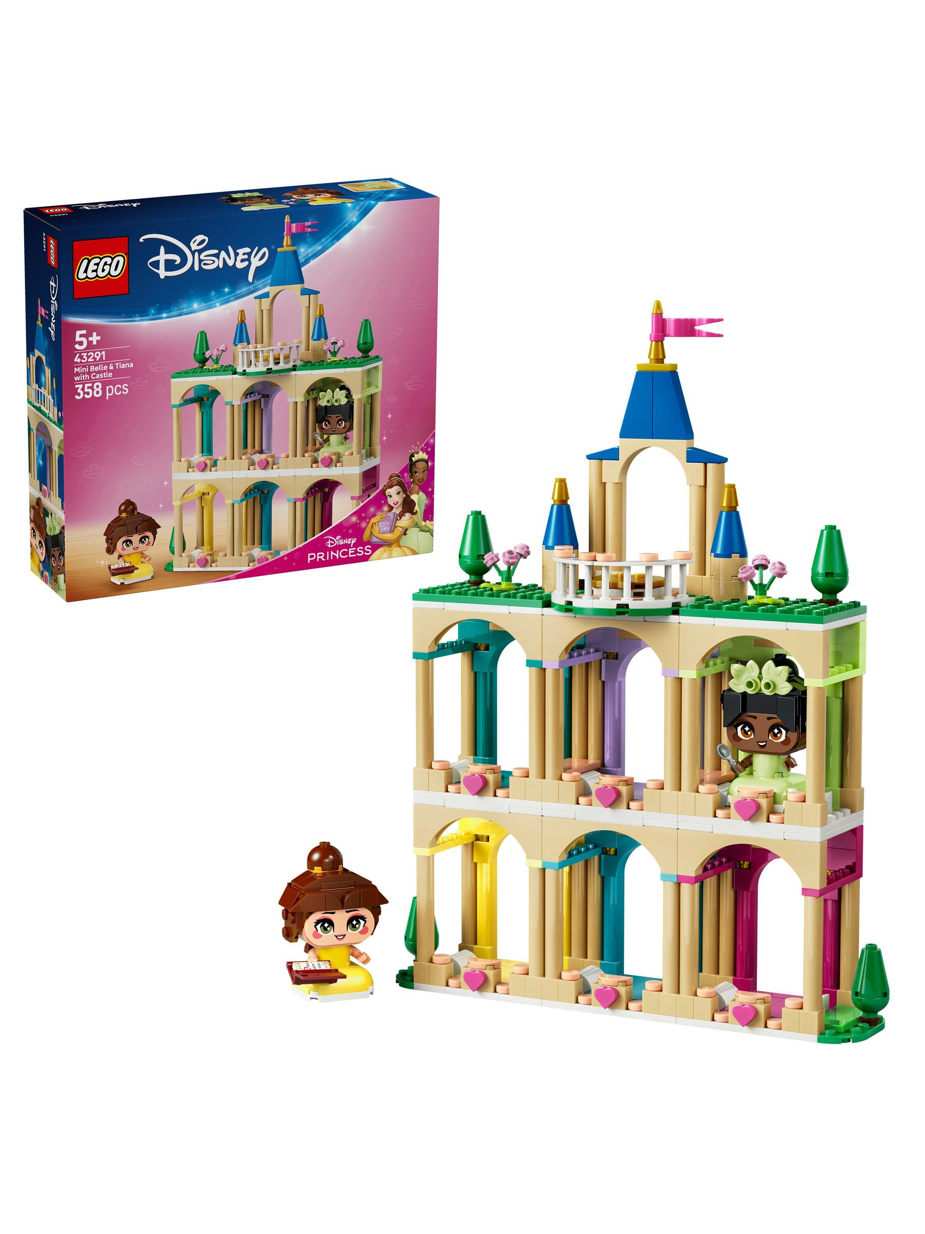Lego Disney 43291 Lego® Disney Princess La Mini Principesse Belle E Tiana Con Il Suo Castello (43291) - Immagine 13
