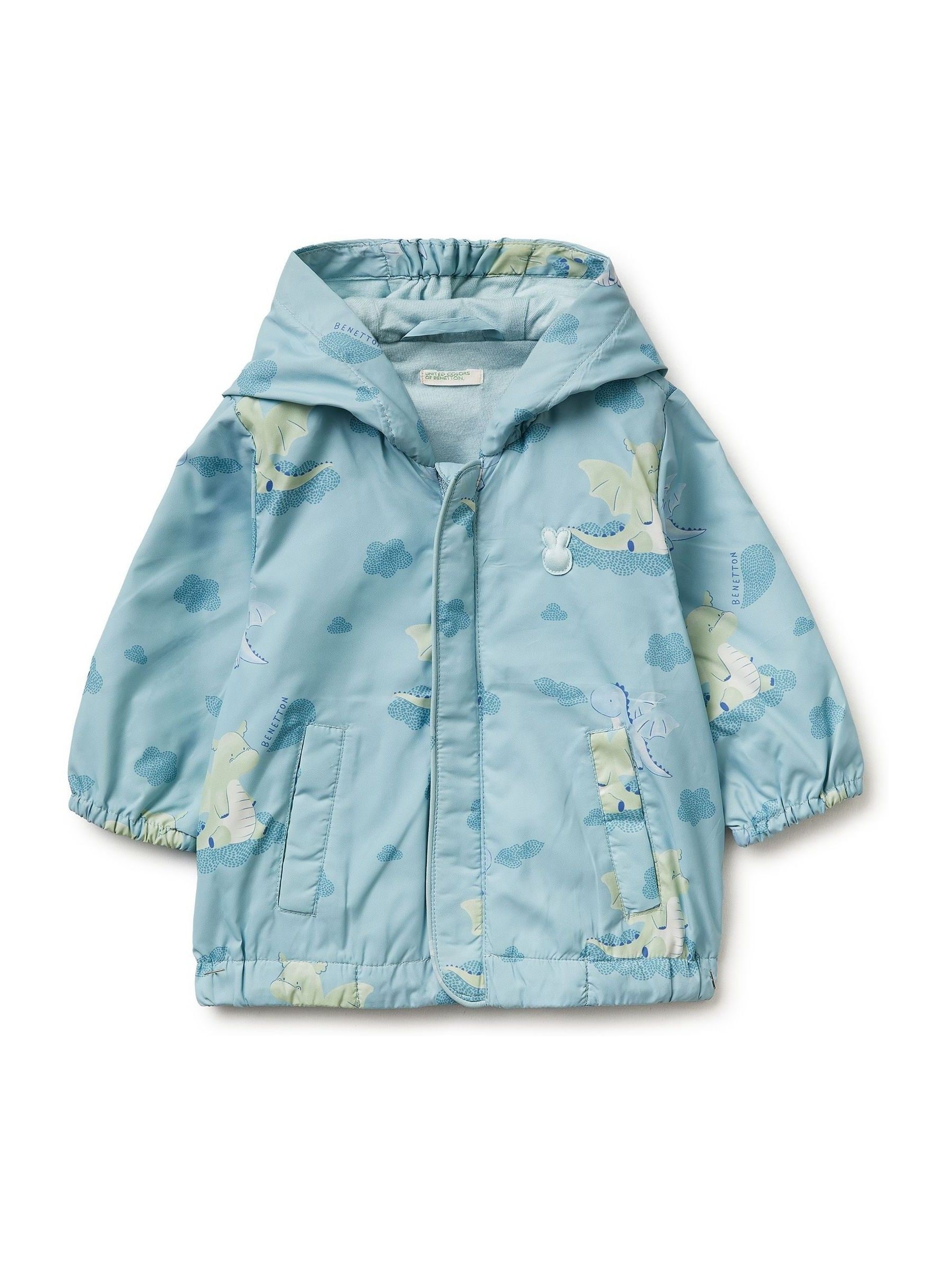 Benetton Dragon Print Jacket