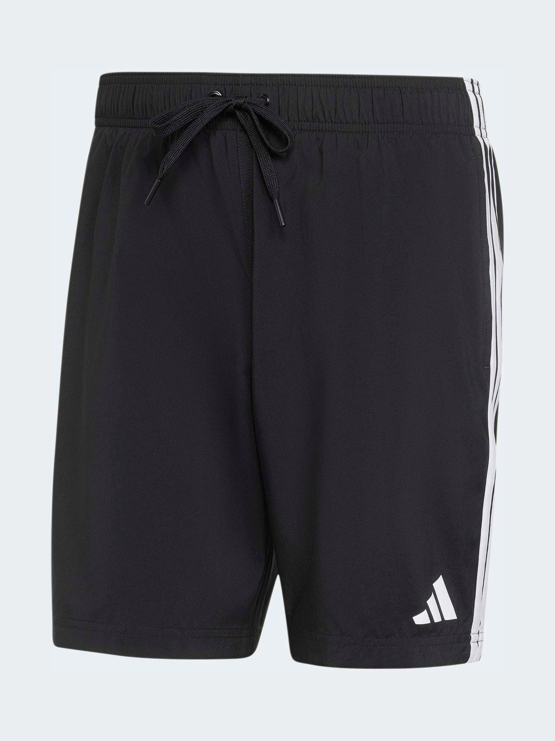 Adidas 3 Stripes - Bañador Hombre Mkp Extra Grande Negro - Imagen 4