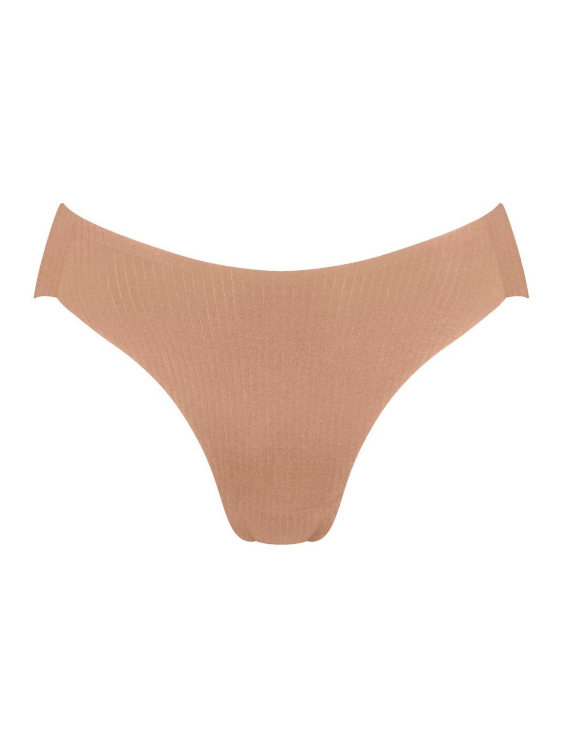 Sloggi Damen Nostalgic Brown High Leg Slip Zero Feel Pure 10227113, Xxl - Bild 5