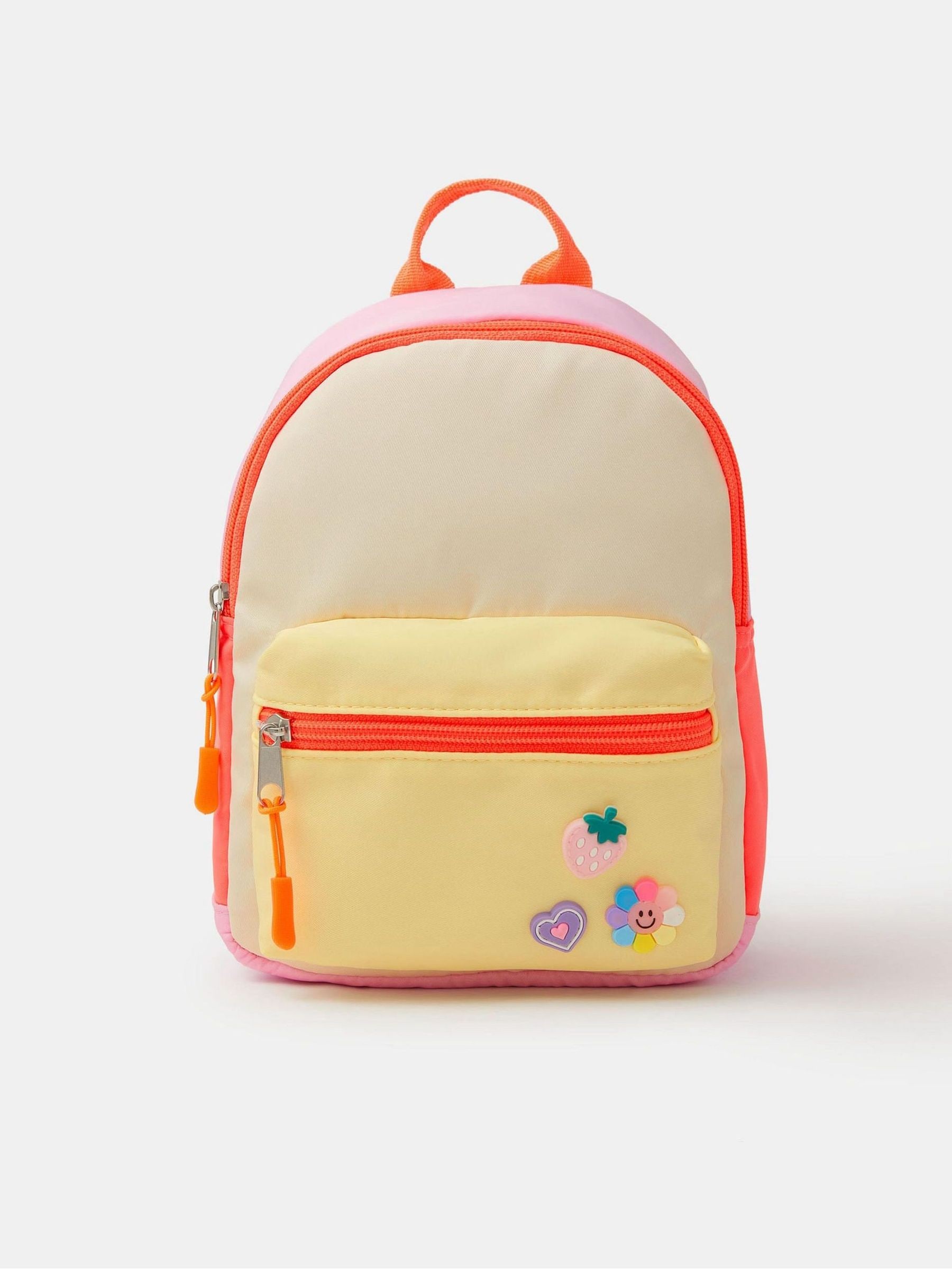 Angels By Accessorize Pink Girls Colourblock Backpack