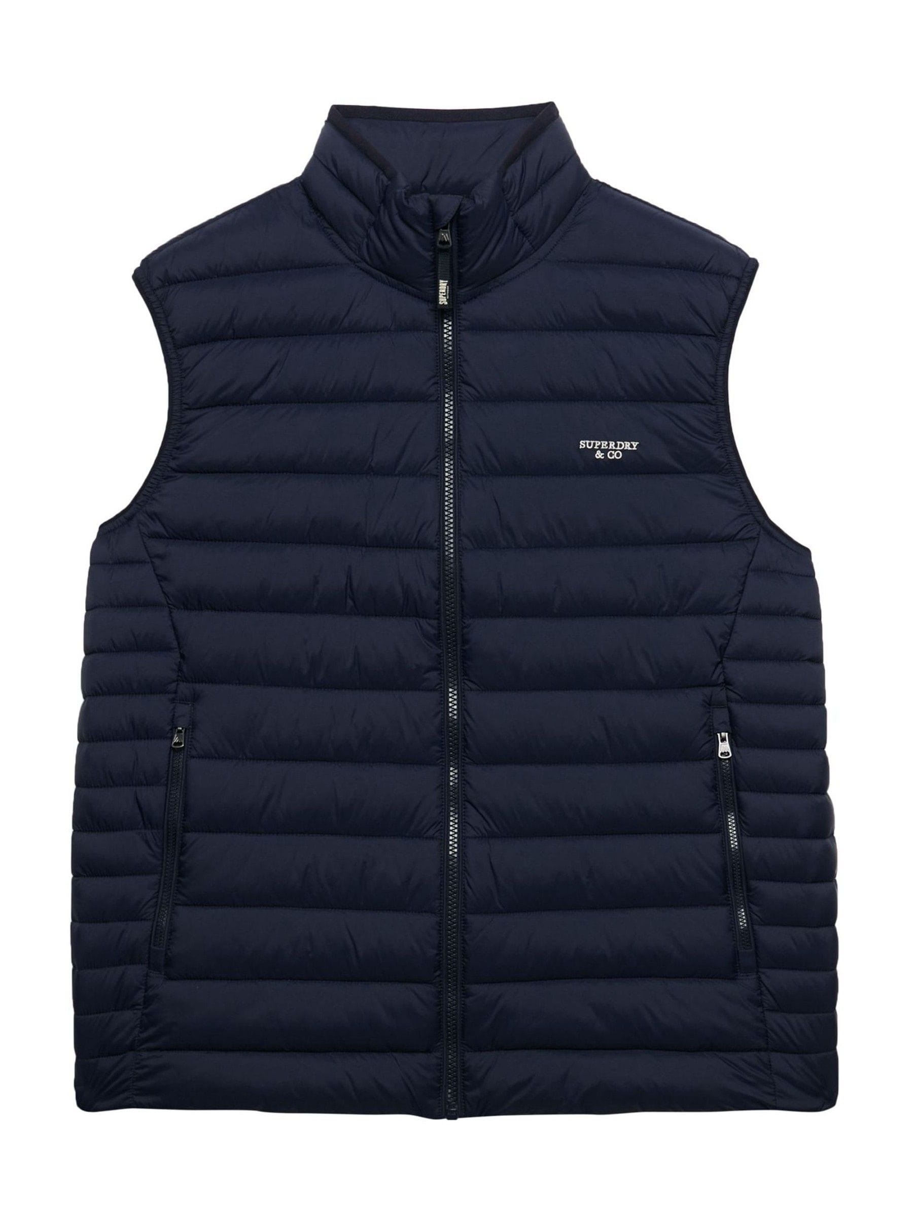 Superdry Bleu Daunenweste Fuji Lite - Bild 2
