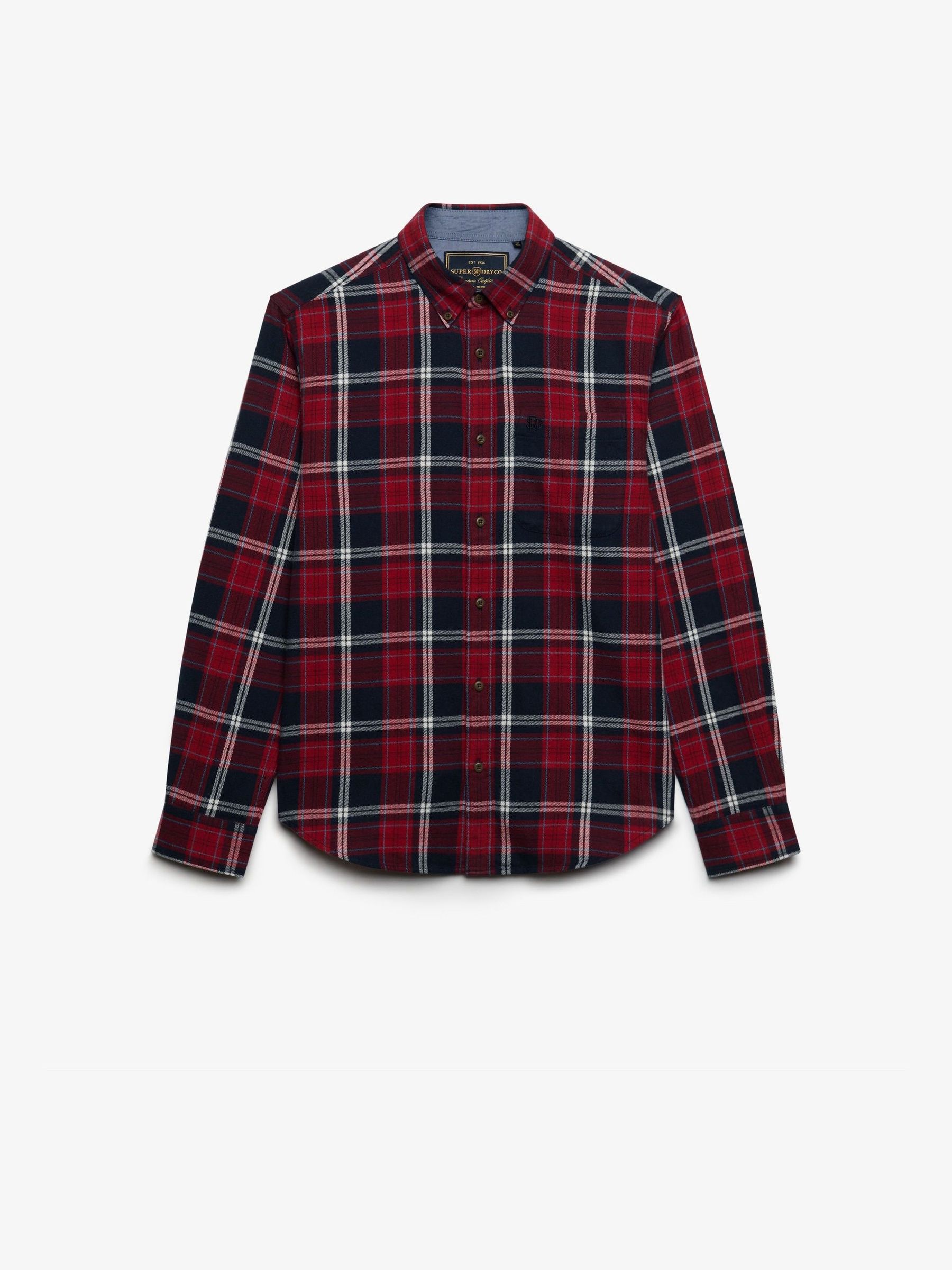 Superdry Bleu Langarmshirt Lumberjack - Bild 5
