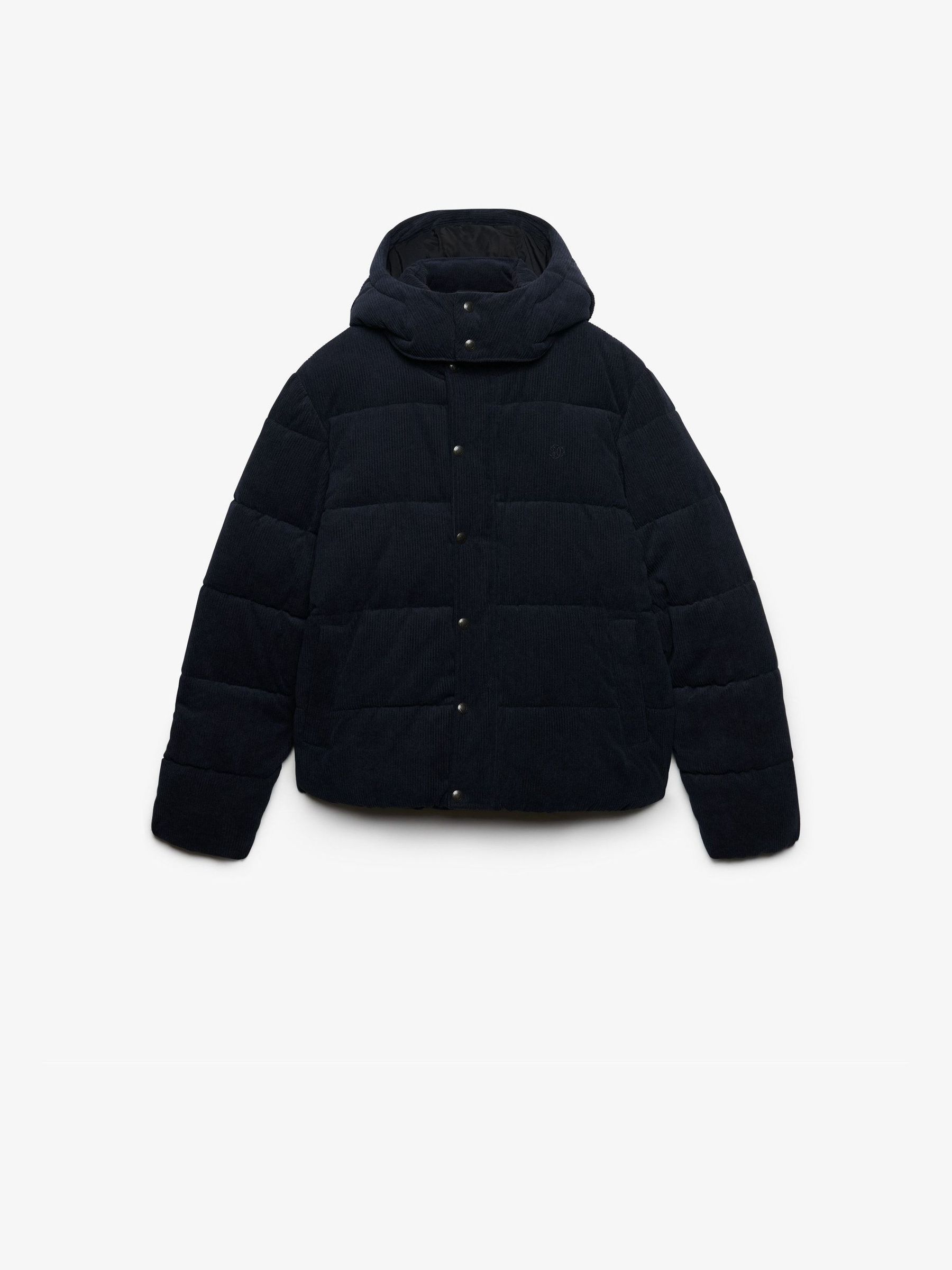 Superdry Bleu Weste Aus Samt Premium - Bild 4