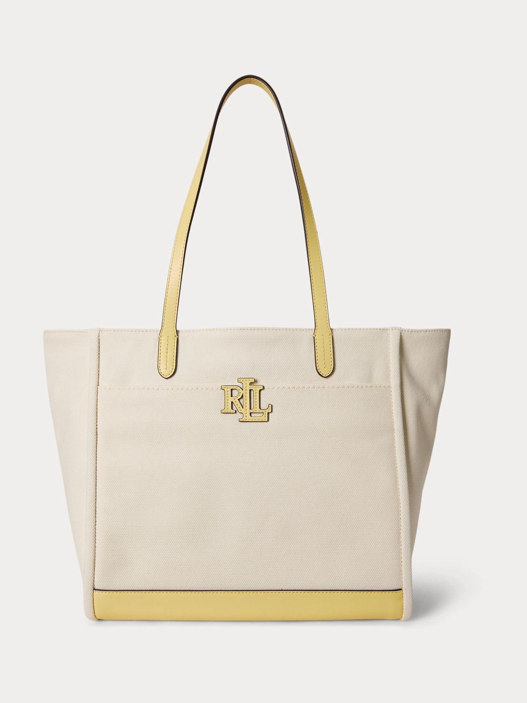 Lauren Ralph Lauren Natural Cameryn Large Tote Bag