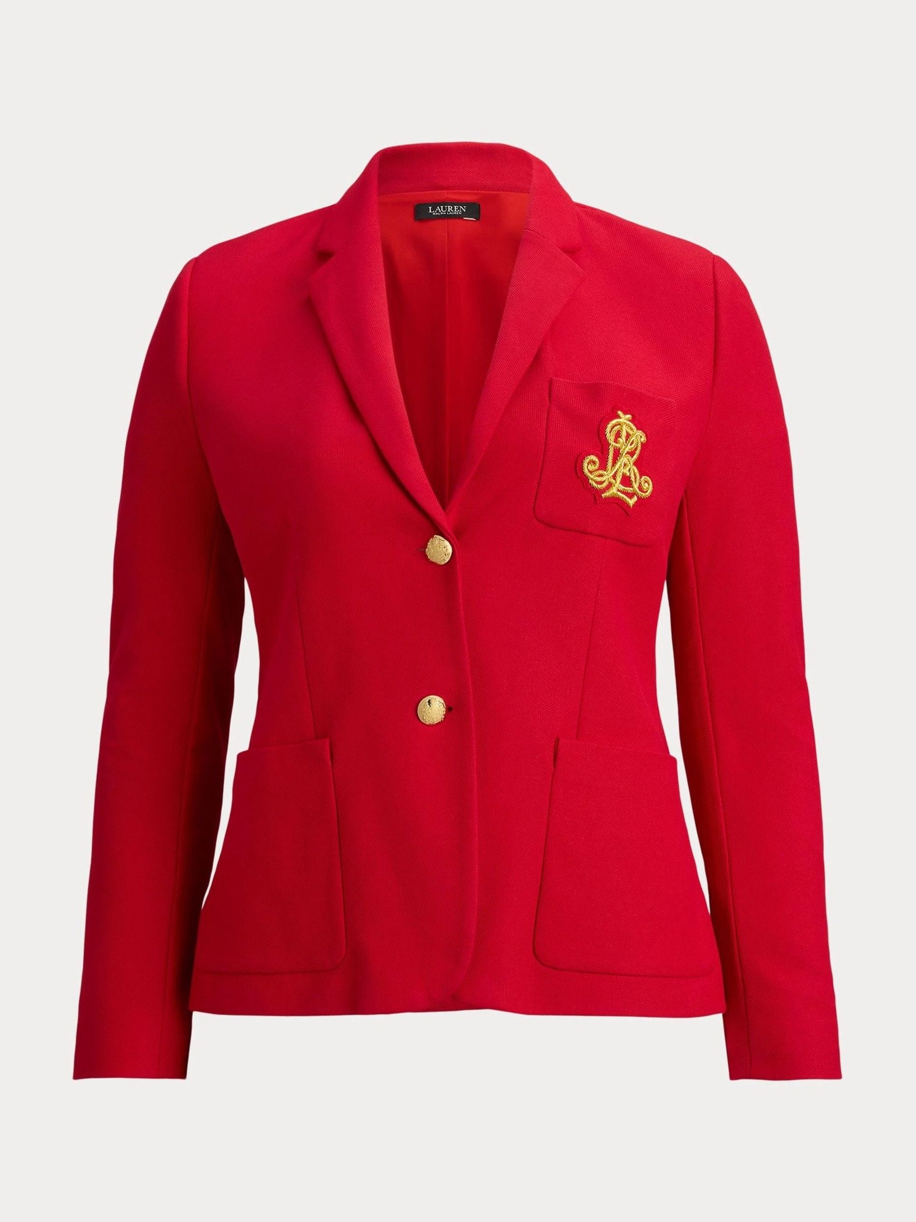 Lauren Ralph Lauren Red Anfisa Lined Jacket