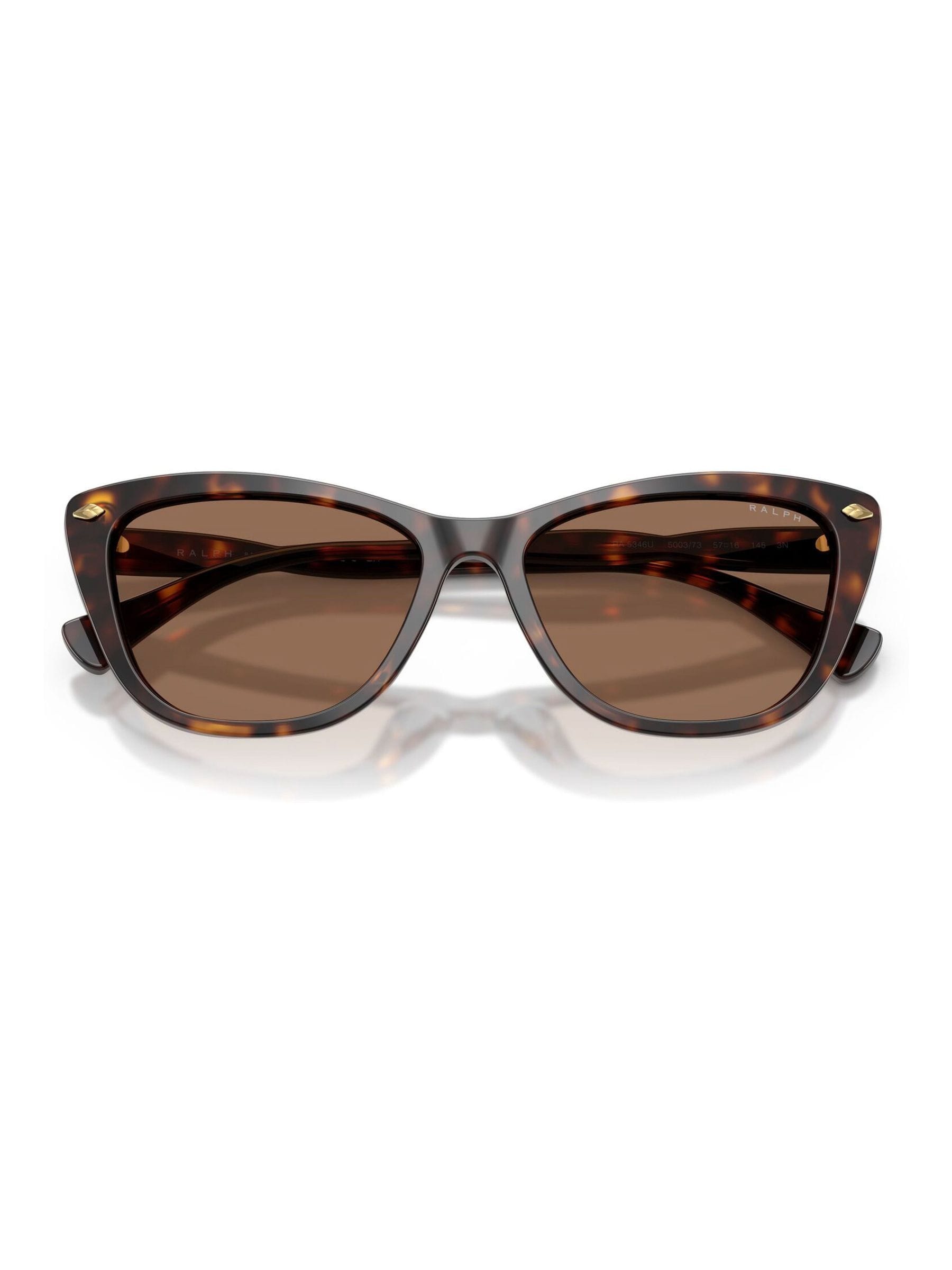 Ralph By Ralph Lauren Marrón 0Ra5346u Cat Eye Sunglasses