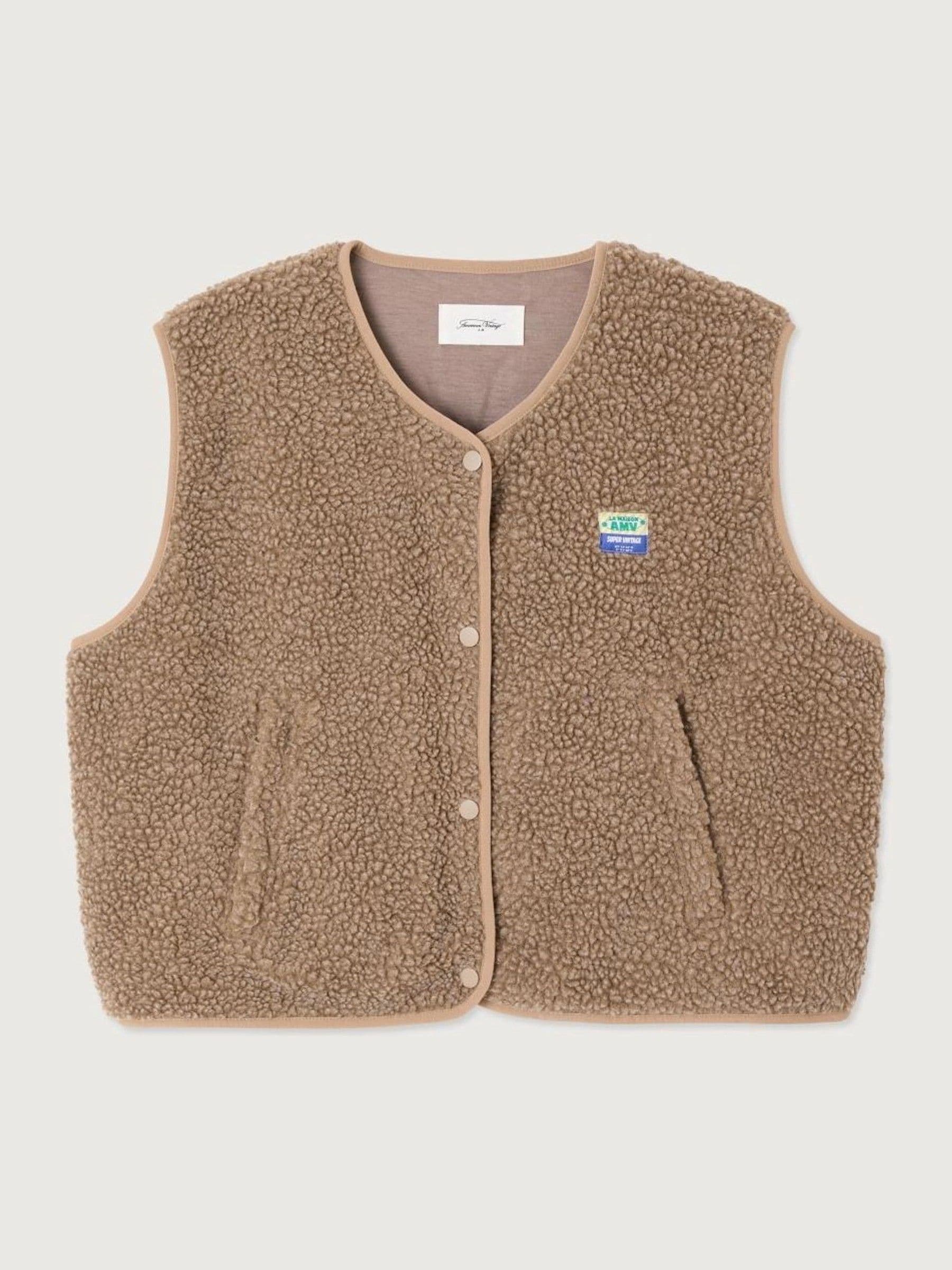 American Vintage Brown Hoktown Gilet