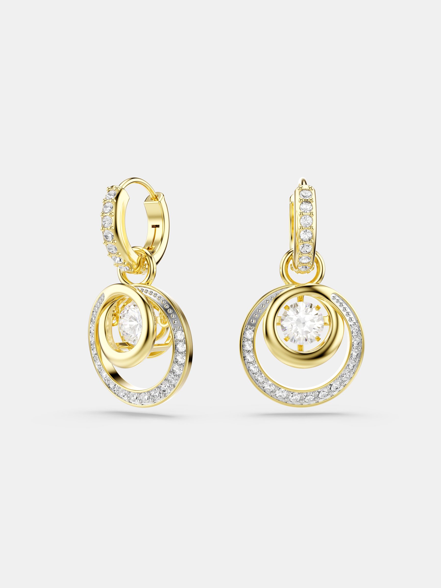Swarovski - Hyperbola Hängerohrringe - Accessories - Damen - Gelb - One Size - Bild 10