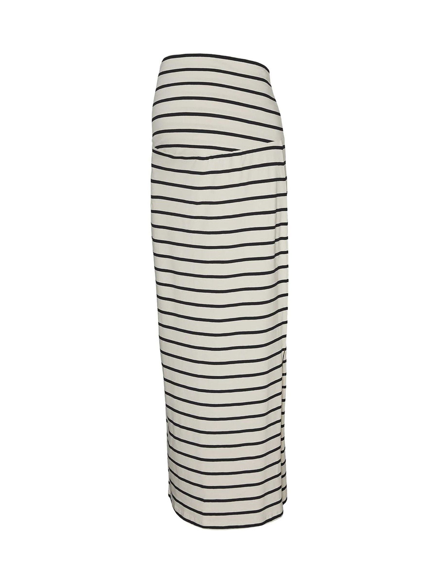 Mamalicious Jupe Longue Femme Coton Taille EU 38 Crème