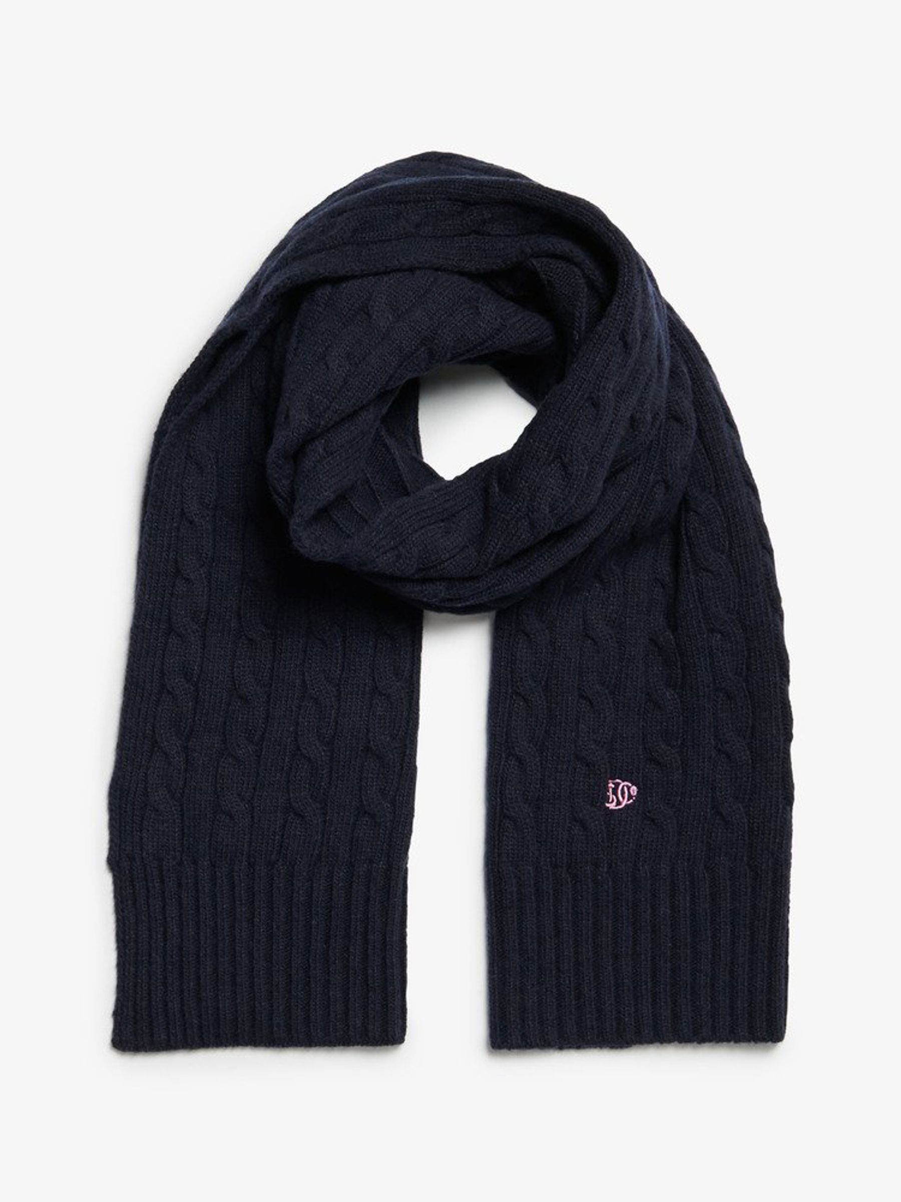 Superdry Damen Bleu Kopftuch Premium Cable - Bild 2