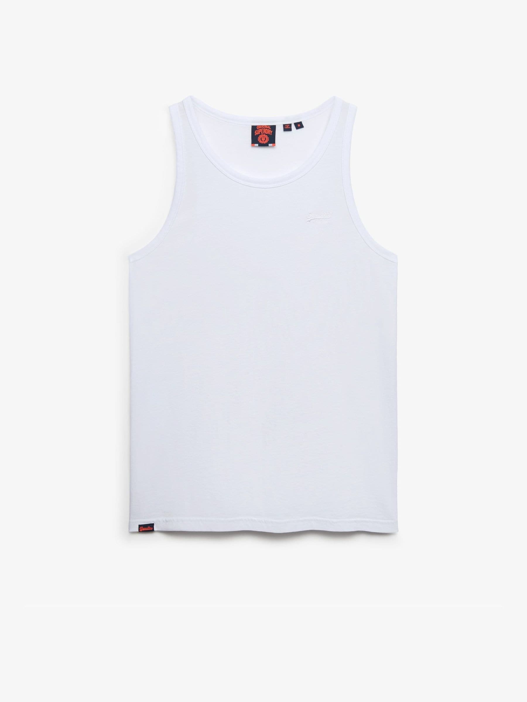 Superdry Blanc Tanktop Essential Logo - Bild 2