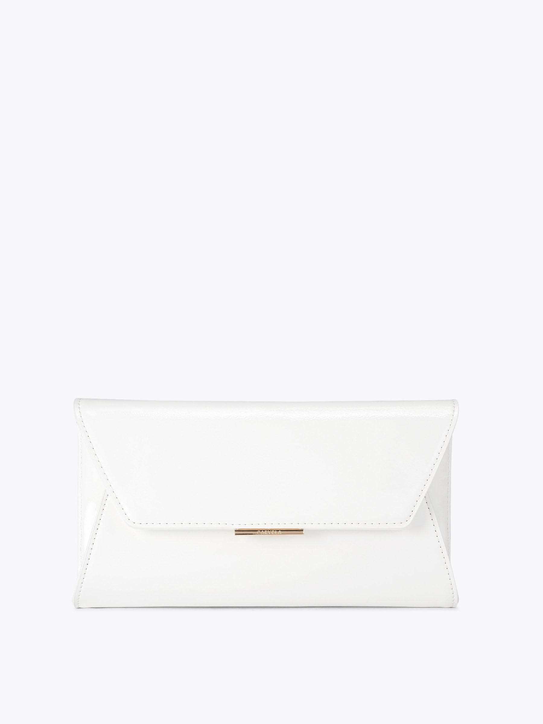 Carvela White Spirit Clutch Bag