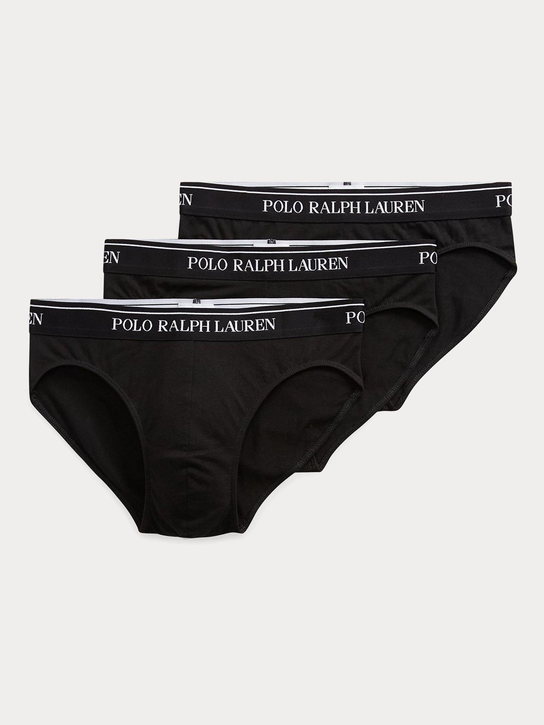 Ralph Lauren Uomo Nero - Cotton Stretch Boxer Briefs - Underwear - 2XL - Immagine 5